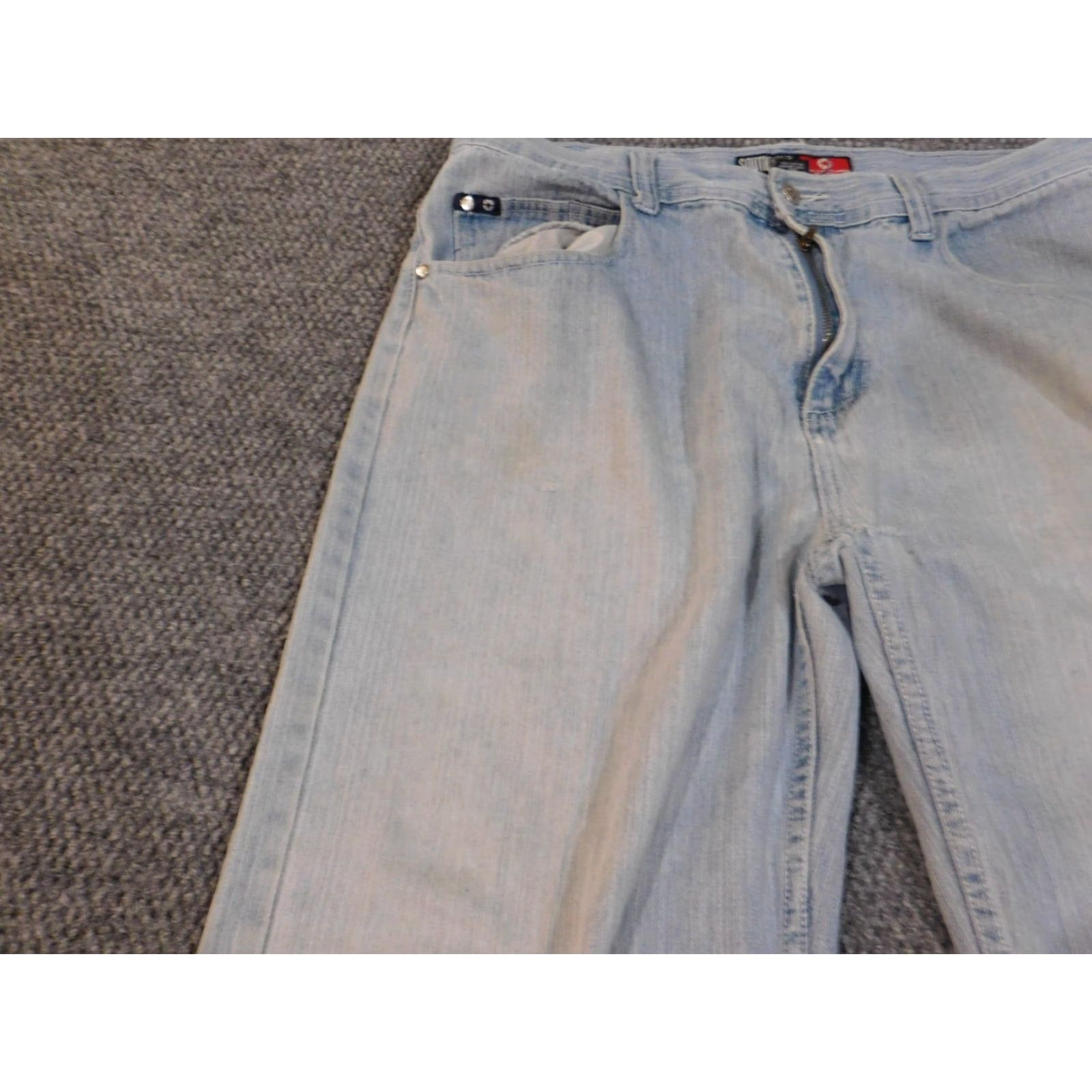 Southpole southpole Jeans 38x30 Mens light denim hip hop straight Vintage no Size US 38 / EU 54 - 3 Thumbnail