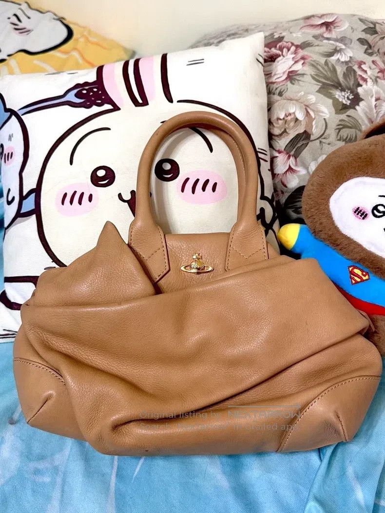 Vivienne Westwood Vivienne Westwood size os Beige Yasmin bag, genuine leather Size ONE SIZE - 1 Thumbnail