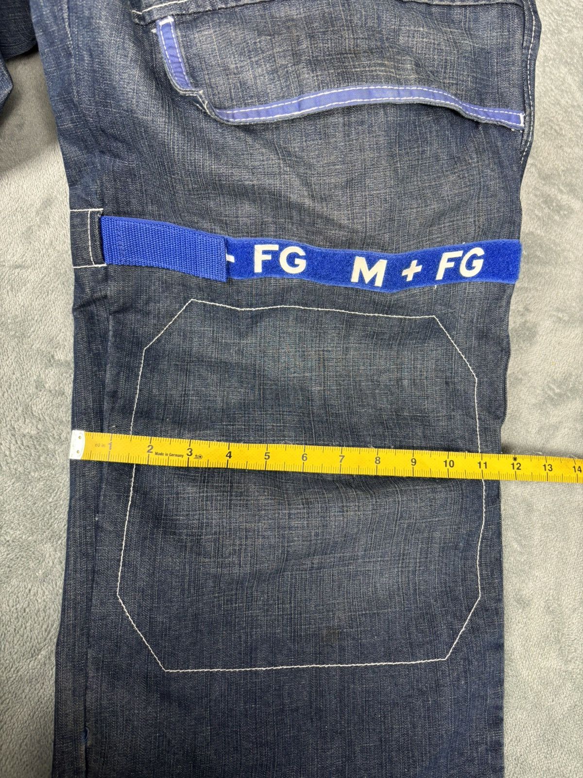 Marithe + Francois Girbaud Marithe Francois Girbaud Baggy Denim Pants. S0357 Size US 33 - 17 Thumbnail