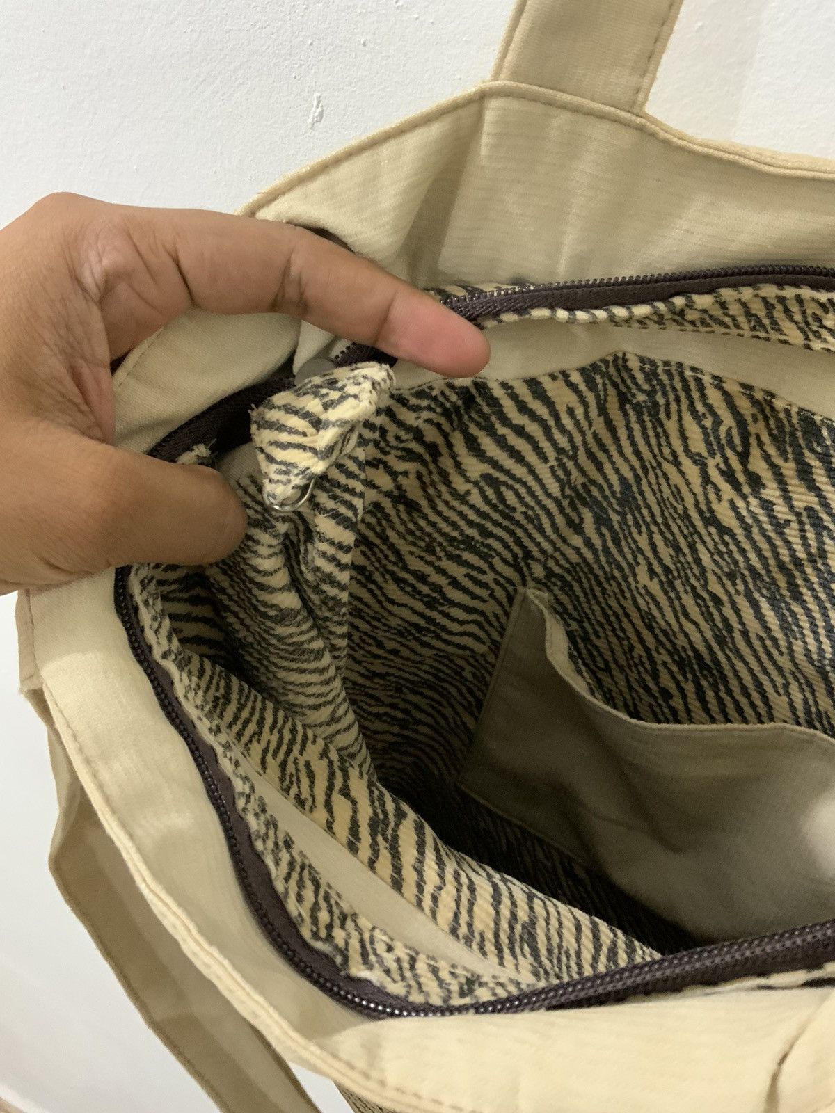 Fragment Design Corduroi XS2U Tote Bag Size ONE SIZE - 14 Thumbnail