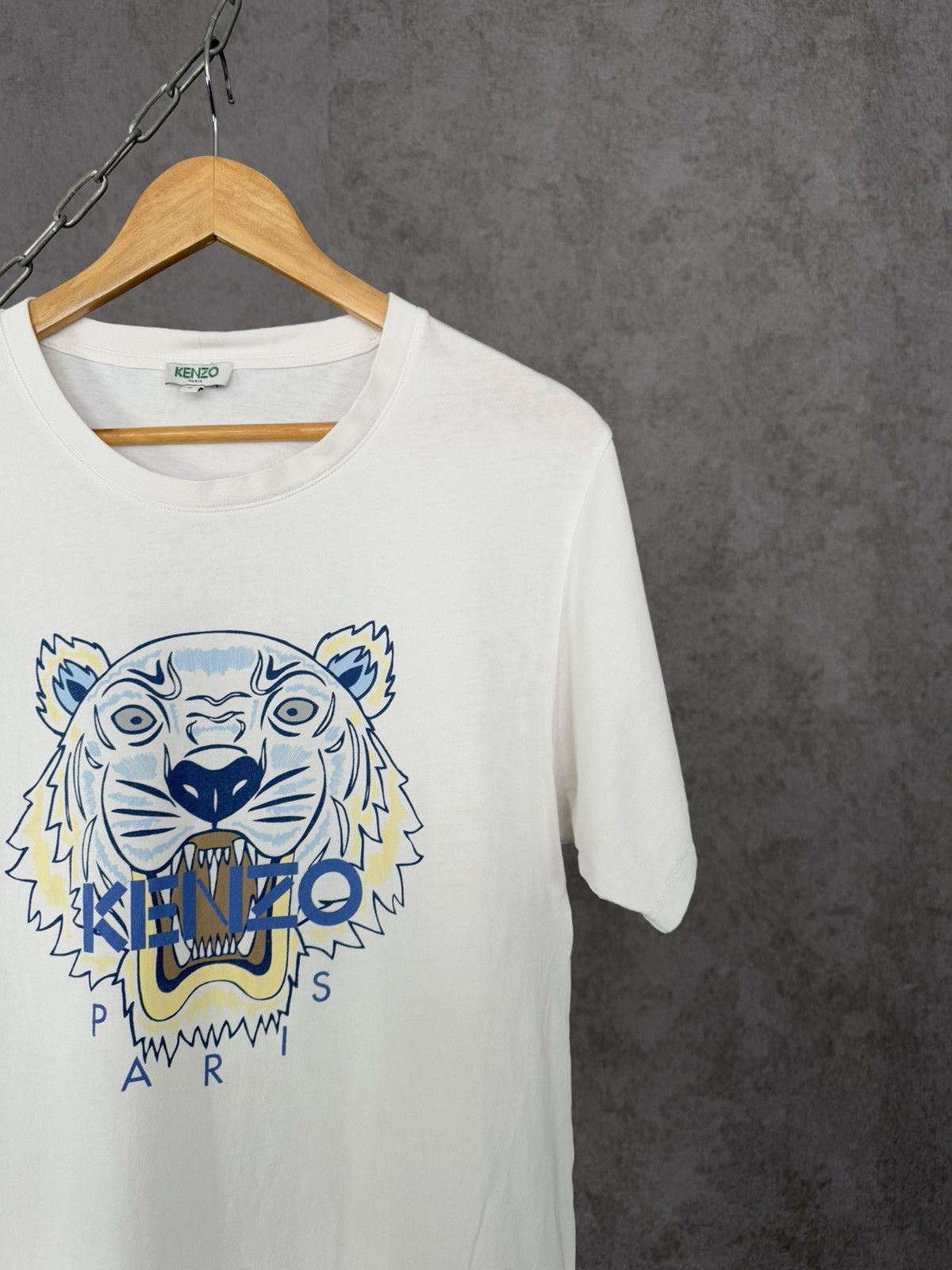 Designer × Kenzo Kenzo designer big center logo tee Size US M / EU 48-50 / 2 - 2 Thumbnail