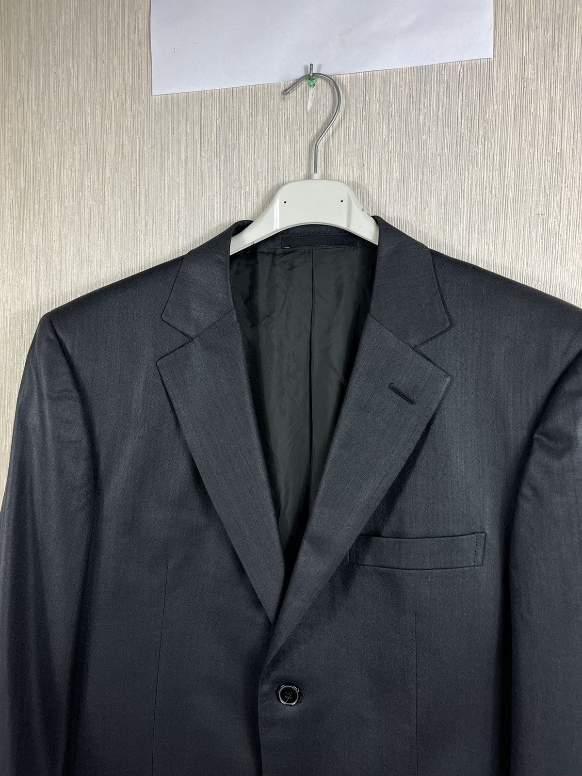 Ermenegildo Zegna × Z Zegna Ermenegildo Z Zegna wool blazer jacket shiny calico fabric Size 50R - 13 Thumbnail