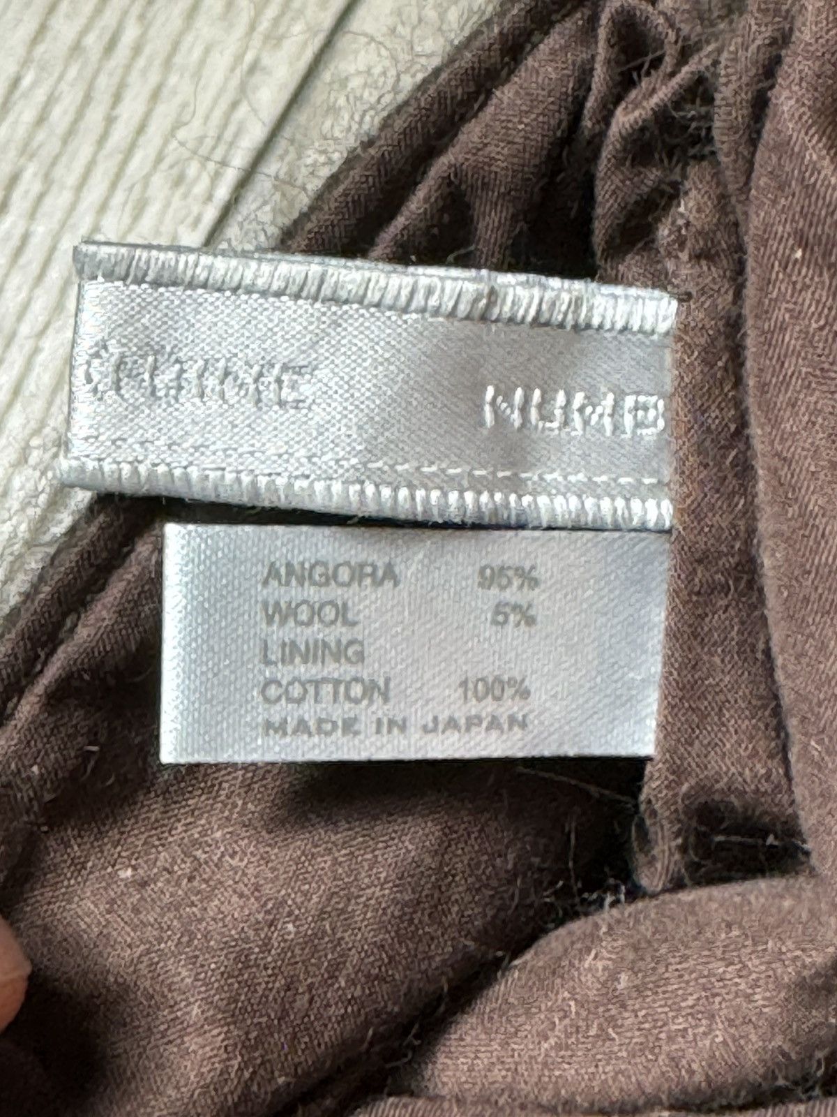 Number (N)ine AW 2002-2003 Nowhere Man Angora Side Bag Size ONE SIZE - 6 Thumbnail