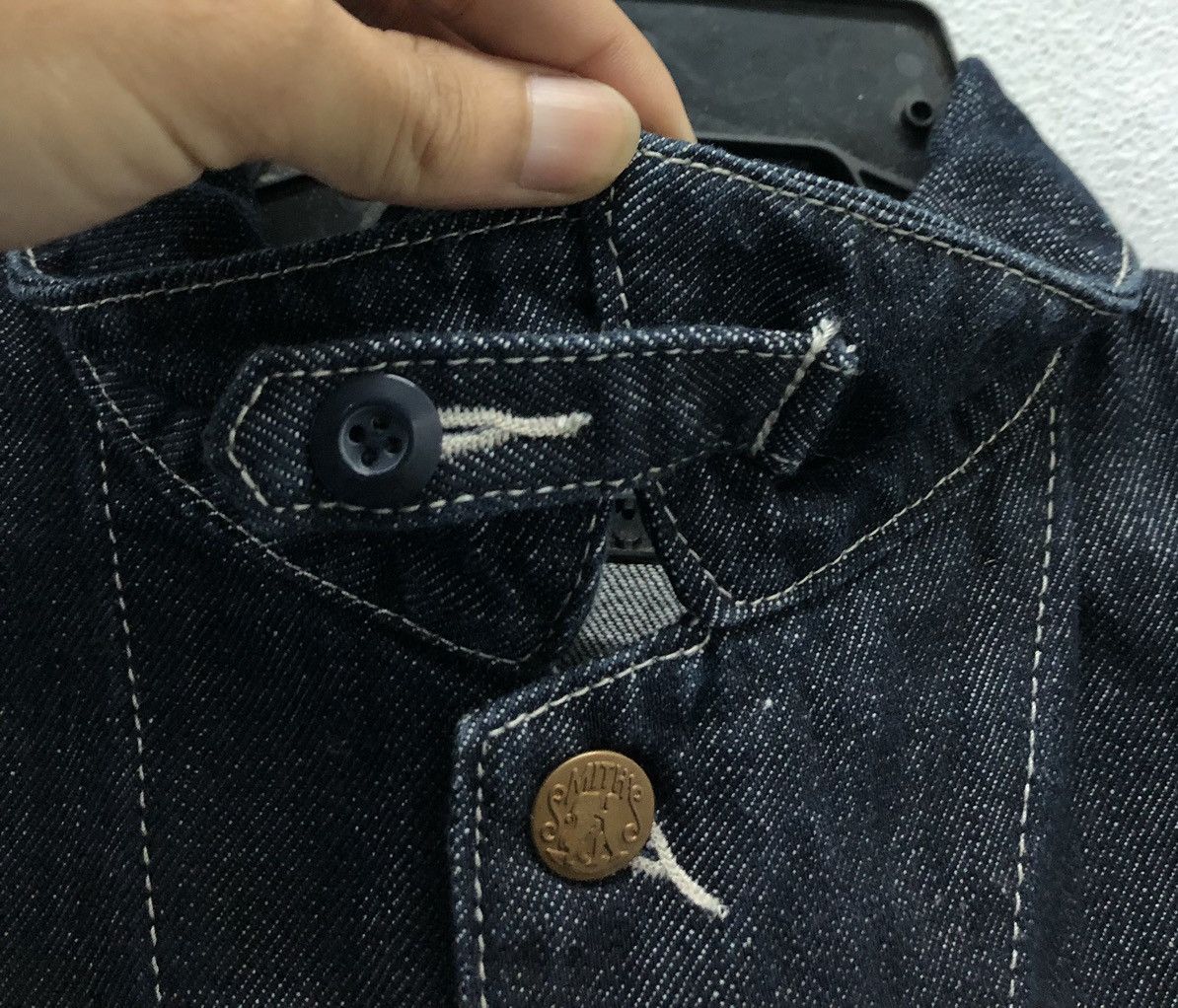Vintage Vintage Smith's Workwear Sanforized Denim Jacket Size US M / EU 48-50 / 2 - 4 Thumbnail