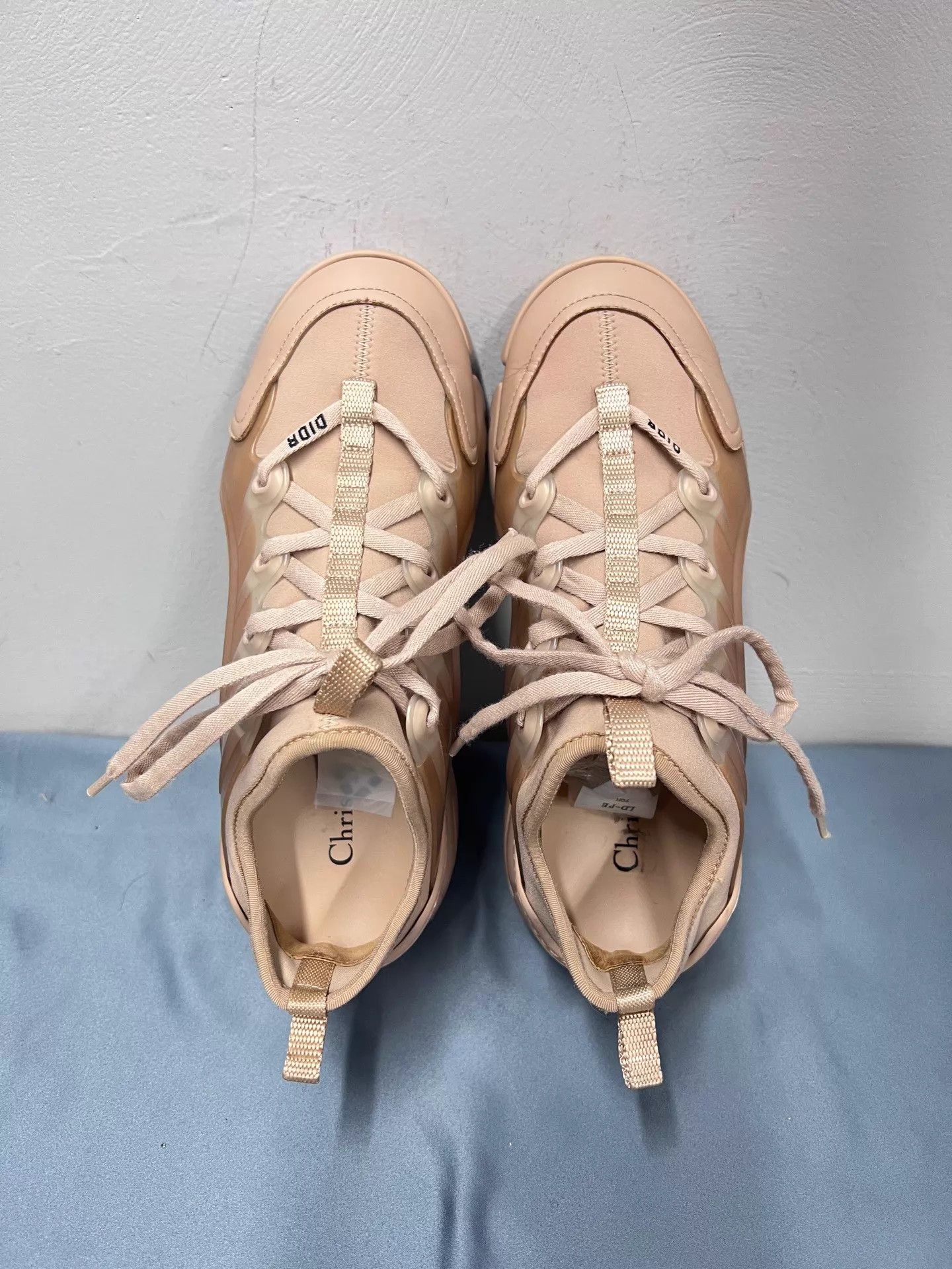 Dior Dior D-Connect nude low-top sneaker 36 mint Size US 5.5 / IT 35.5 - 4 Thumbnail