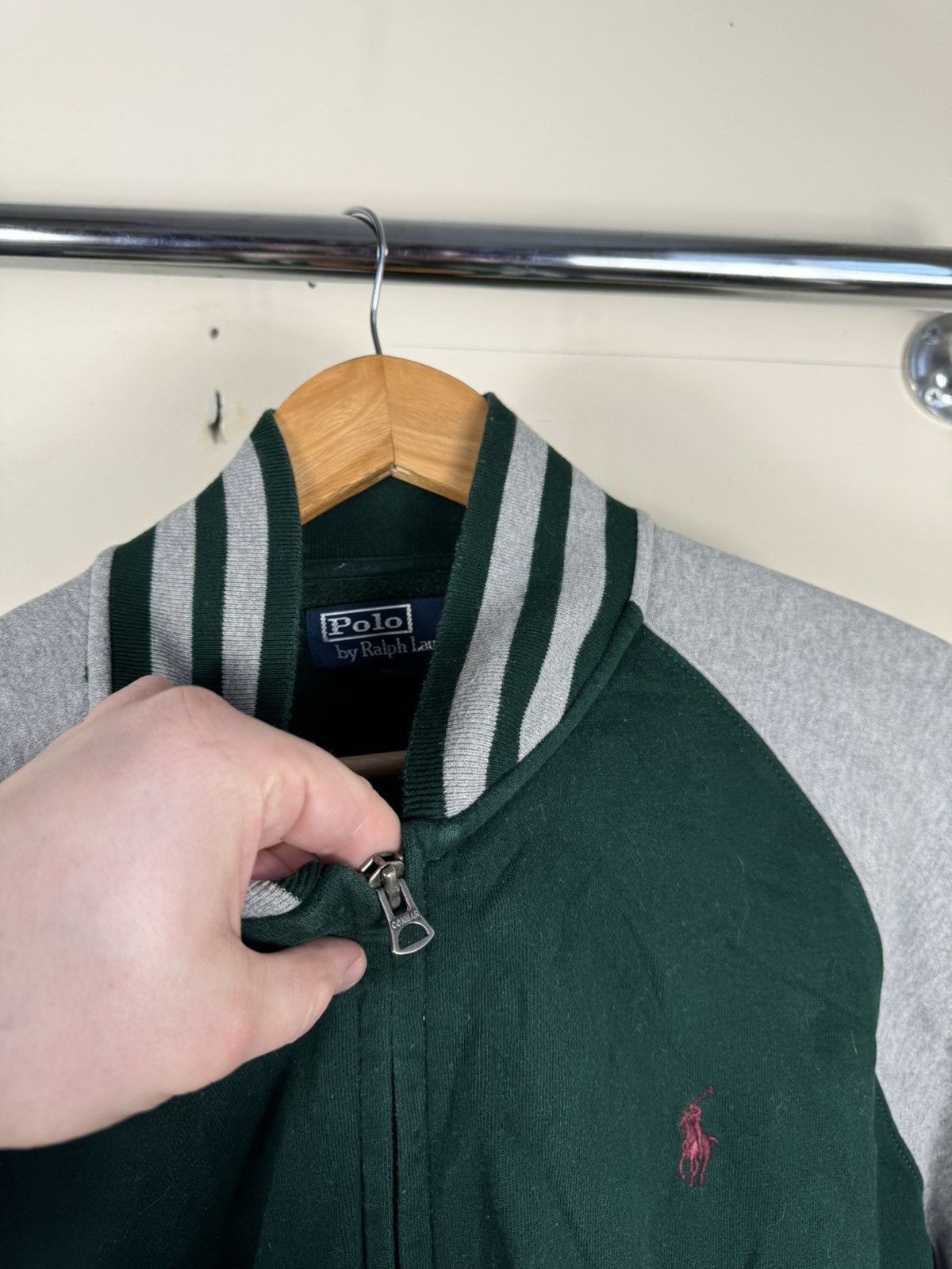 Polo Ralph Lauren Vintage Polo Ralph Lauren Full Zip Jacket Sweatshirt Size US L / EU 52-54 / 3 - 8 Thumbnail