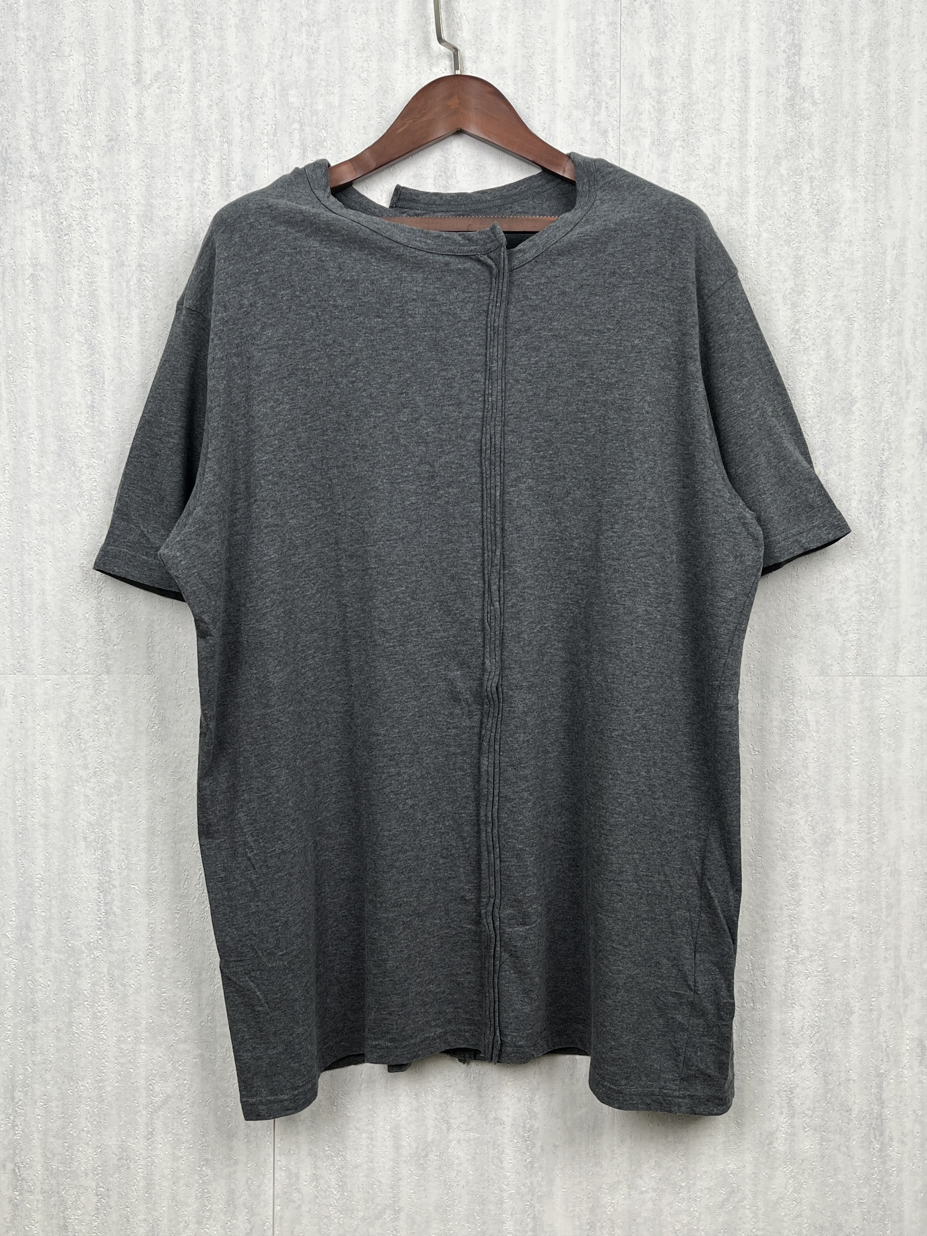 Yohji Yamamoto Regulation Yohji Yamamoto Combed Single Jersey Size US L / EU 52-54 / 3 - 1 Thumbnail