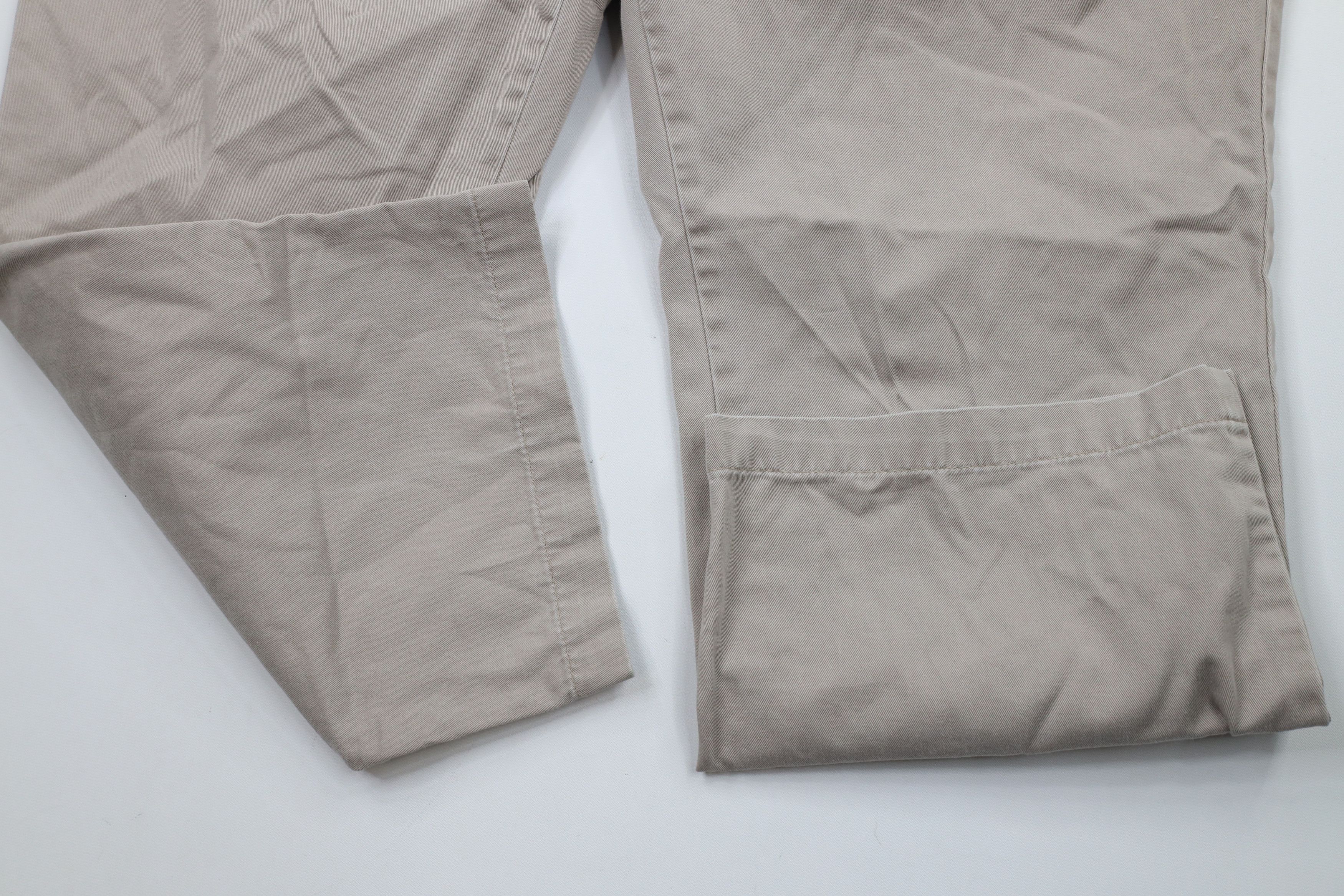 Vineyard Vines × Vintage Vineyard Vines Wide Leg Club Chino Pants Beige Cotton Size US 40 / EU 56 - 5 Thumbnail
