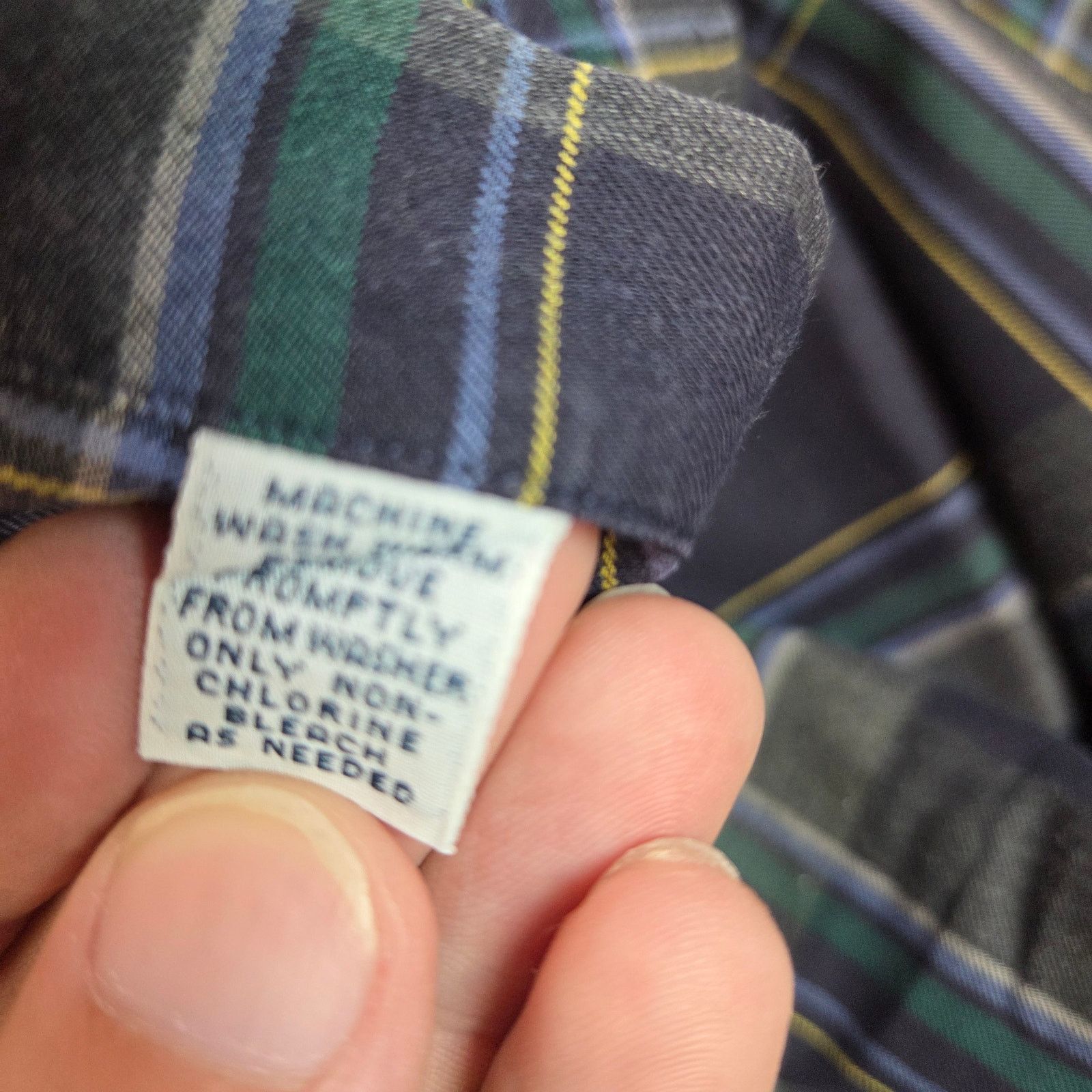 Ralph Lauren Vintage Ralph Lauren Blake Plaid Cotton Shirt XXL Size US XXL / EU 58 / 5 - 8 Thumbnail