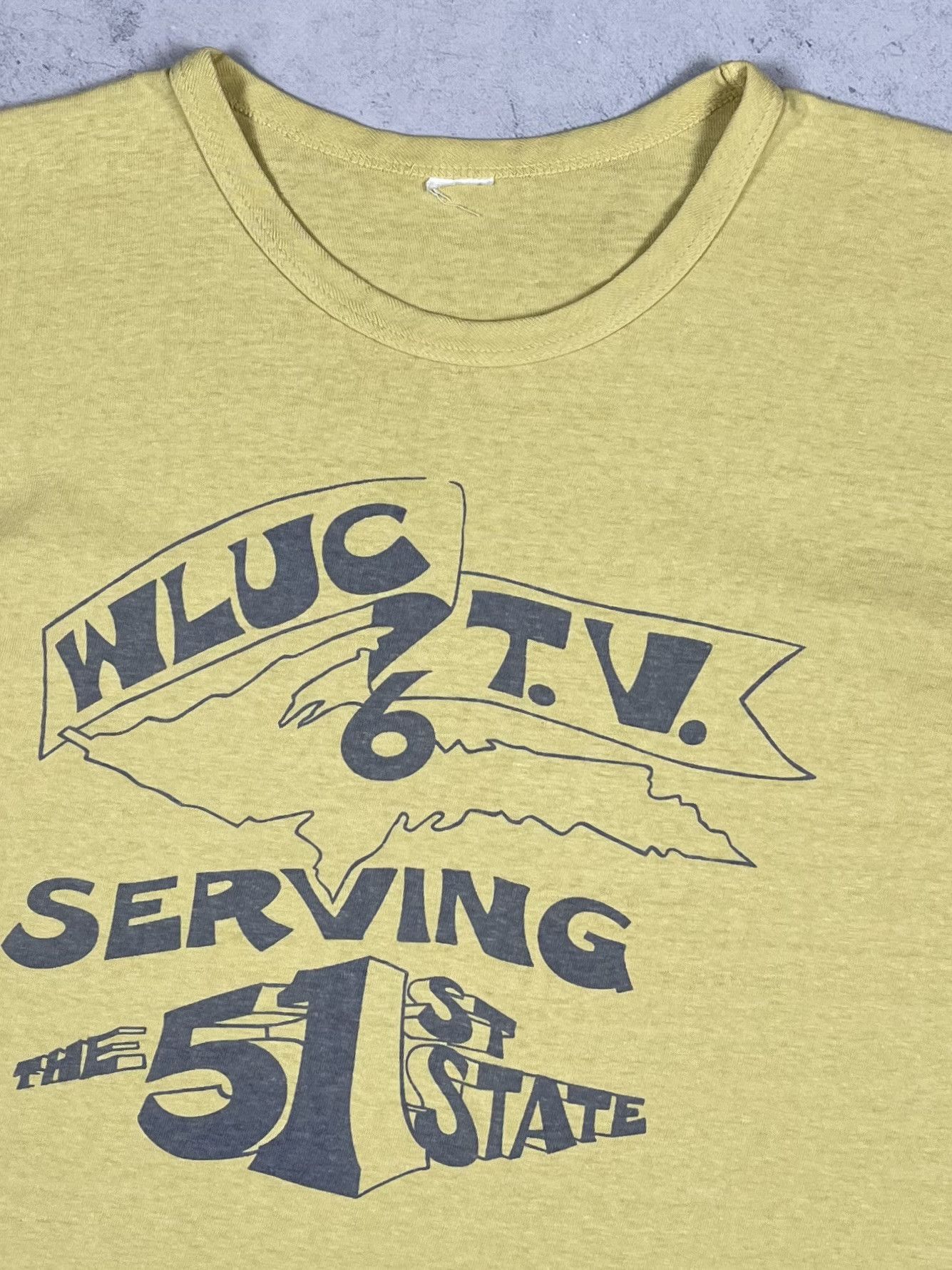 Warehouse & Co. Warehouse & Co. WLUK T.V. Big logo T Shirt SS22 Size US M / EU 48-50 / 2 - 7 Thumbnail