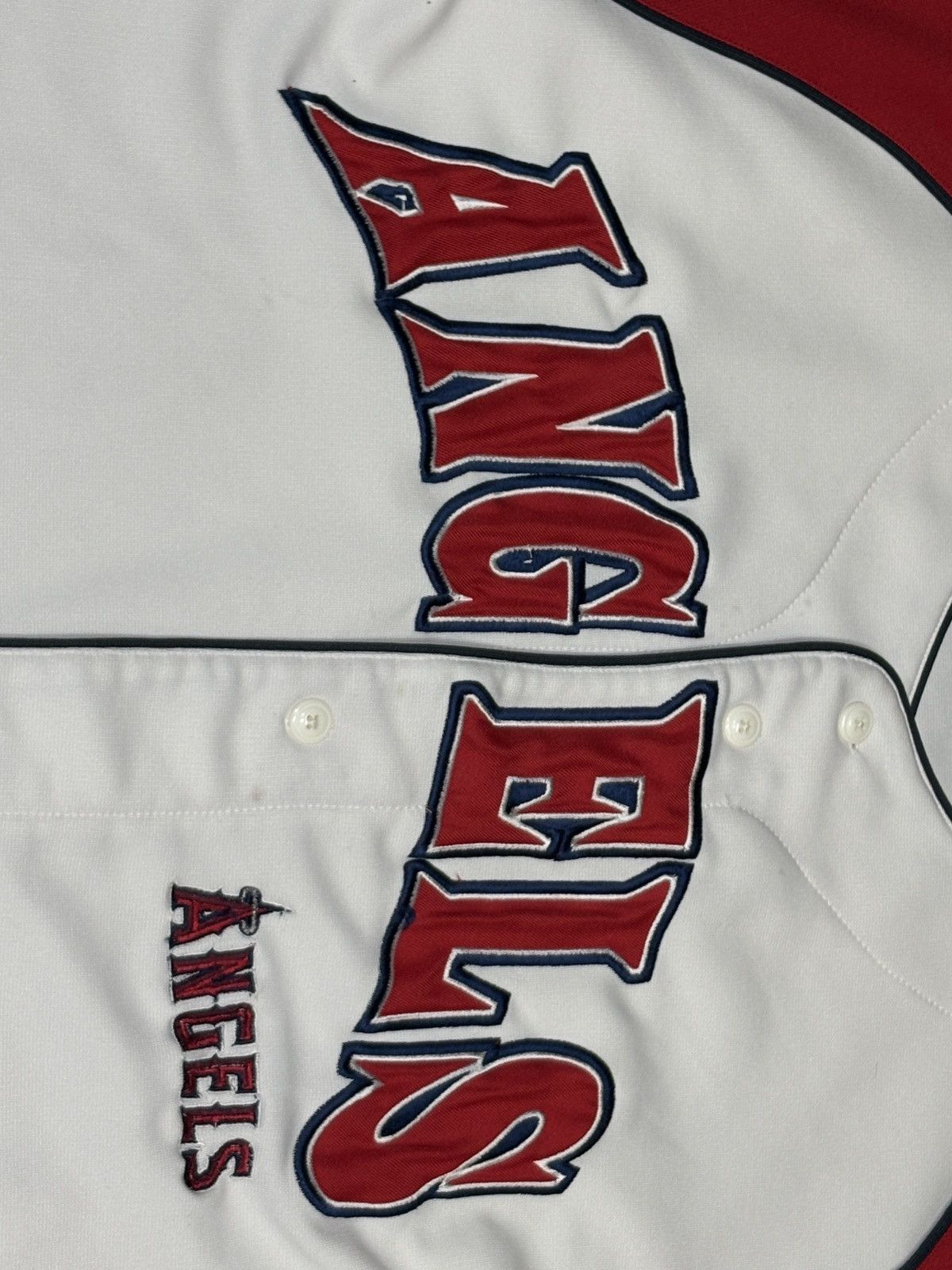 MLB Vintage 2000s TruFan Anaheim Angels Jersey Size XL 0347 Size US M / EU 48-50 / 2 - 4 Thumbnail