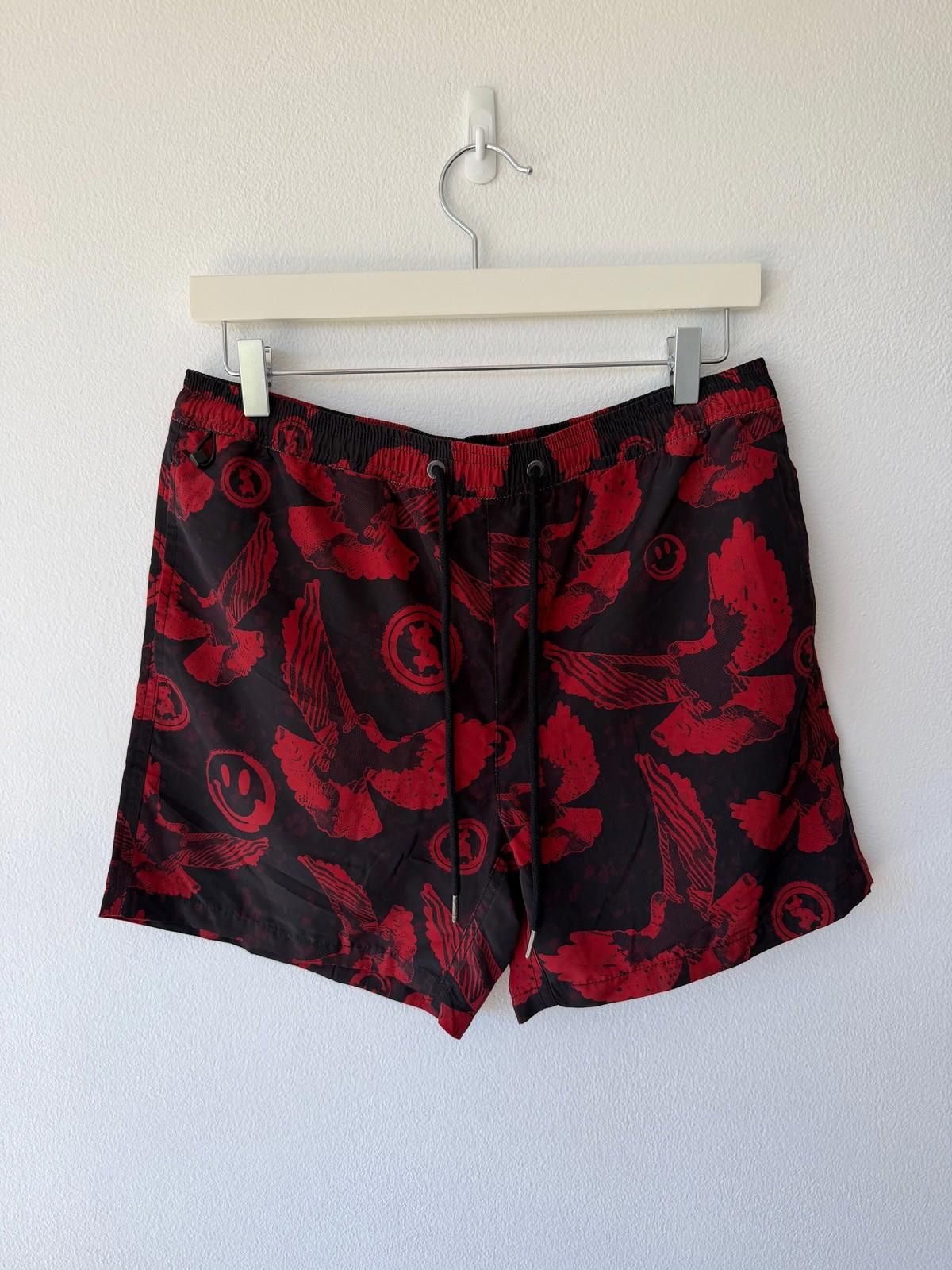 Ksubi new Ksubi mens boardshort shorts flight red black medium 32 Size US 32 / EU 48 - 1 Thumbnail