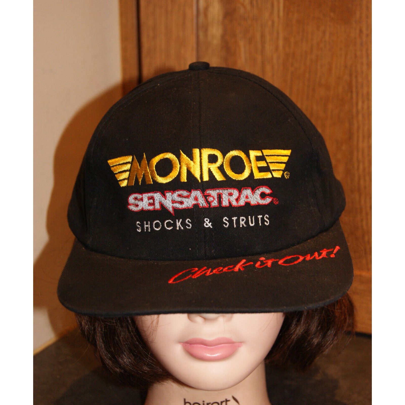 Other Rare VTG MONROE Sensa Trac Shocks And Struts Hat Adjust Car Size ONE SIZE - 2 Thumbnail