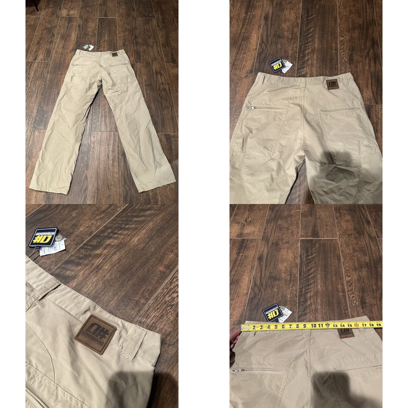 Vintage VINTAGE Alphanumeric Pants NWT Cotton Nylon Blend Waist 32 A# Size US 36 / EU 52 - 8 Thumbnail