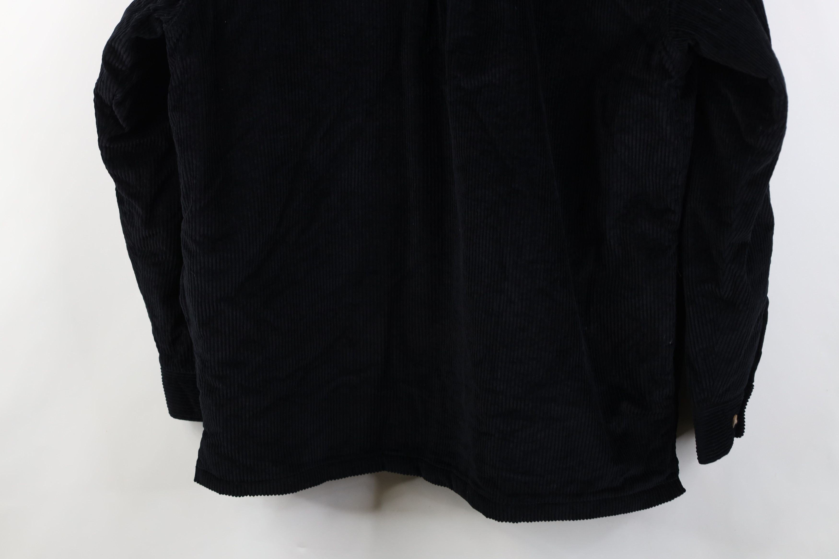 Vintage Vintage 90s Y2K Streetwear Button Shirt Jacket Black Size US L / EU 52-54 / 3 - 13 Thumbnail