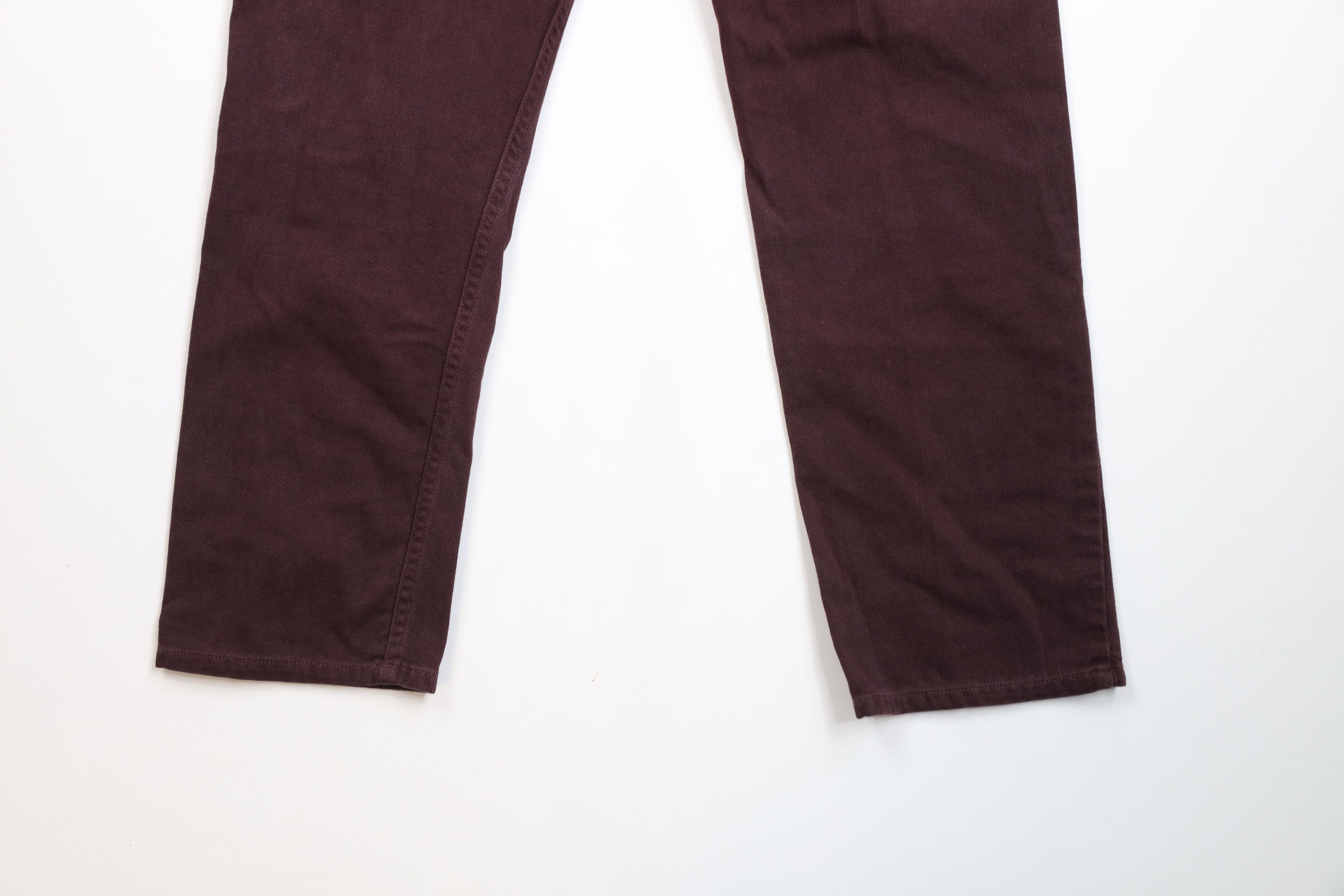 Ralph Lauren × Vintage Vintage 90s Ralph Lauren Relaxed Straight Leg Jeans Purple Size 32" / US 10 / IT 46 - 14 Thumbnail