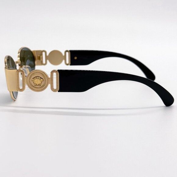 Versace NEW VERSACE SUNGLASSES VE2299 1002/71 GREEN WOMEN EYEWEAR VE Size ONE SIZE - 6 Thumbnail