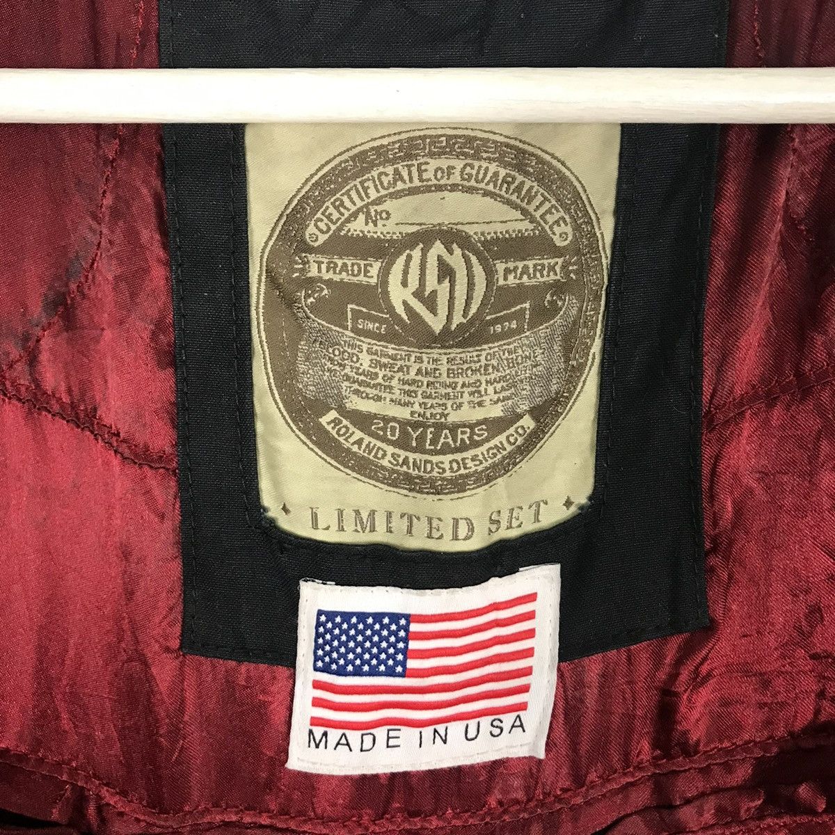 Roland Sands Designs 🔥 ROLAND SANDS DESIGN RIDING GEAR JACKET MADE IN USA Size US L / EU 52-54 / 3 - 11 Thumbnail