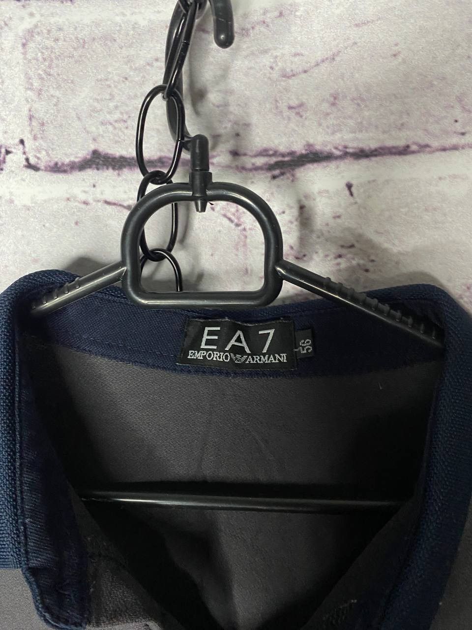 Armani Vintage Emporio Armani Polo Tee luxury Italian designer Size US XL / EU 56 / 4 - 3 Thumbnail