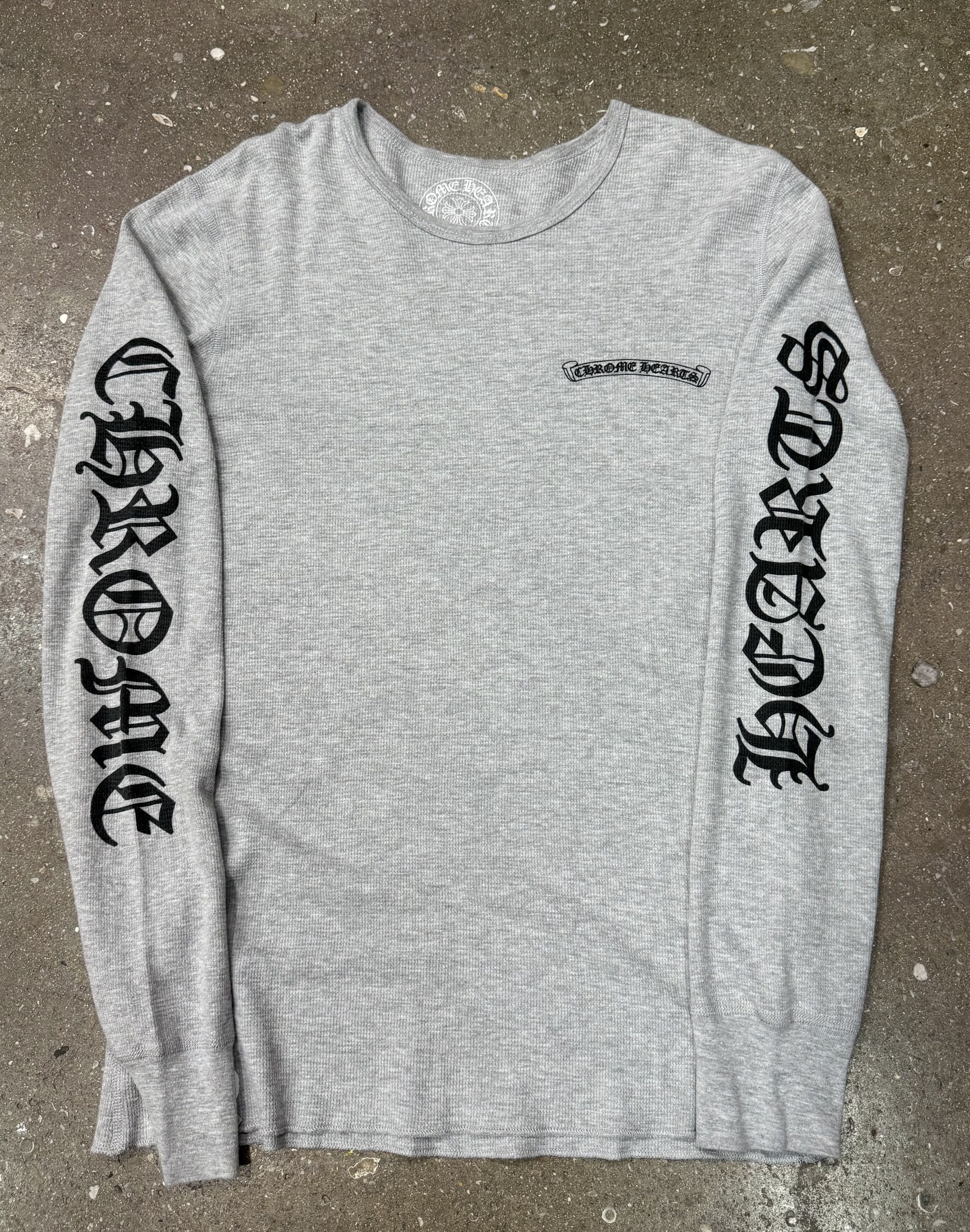 Chrome Hearts Chrome Heart Grey Long sleeve | Grailed
