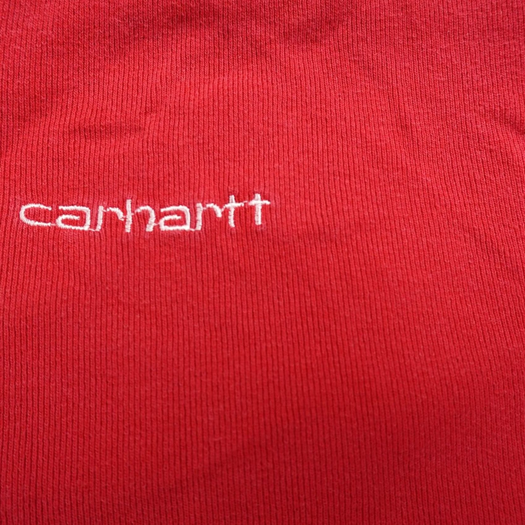 Carhartt VINTAGE Carhartt Shirt Mens 2XL Red Long Sleeve Henley Workwear Tee USA 90s Mens Size US XXL / EU 58 / 5 - 4 Thumbnail