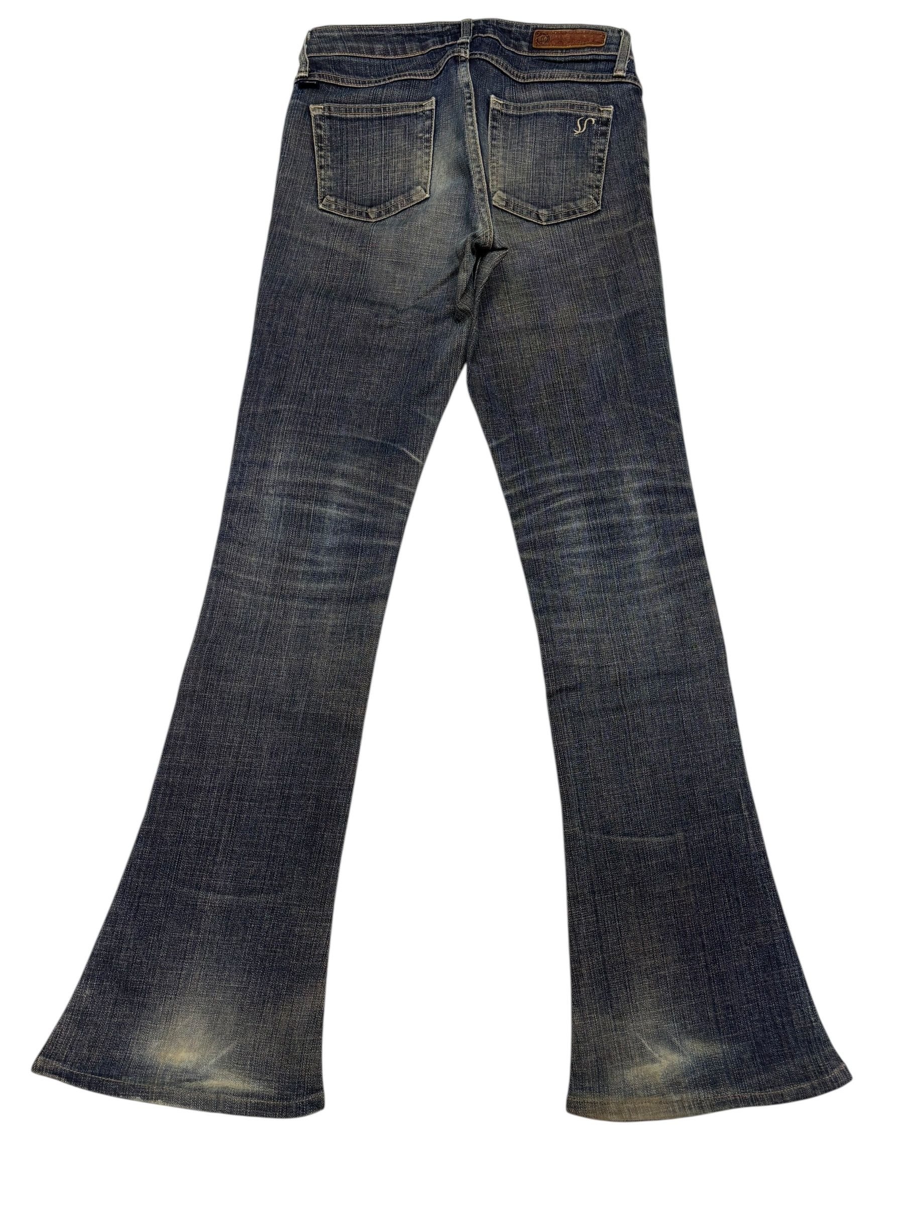 If Six Was Nine 💥VIENUS JEAN FLARED EDWIN SOMETHING BOOTCUT DENIM JEANS Size 26" / US 2 / IT 38 - 2 Thumbnail