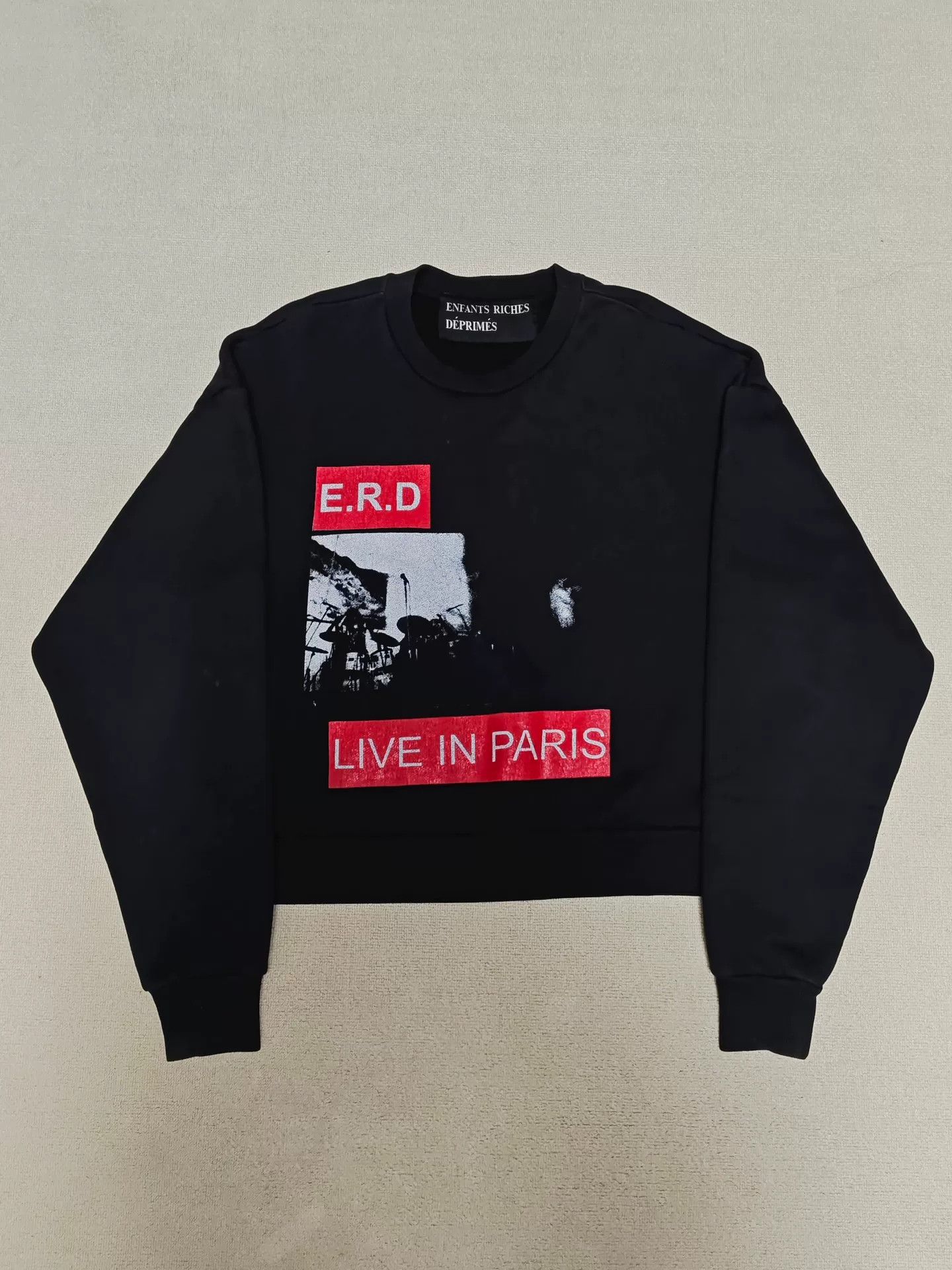Enfants Riches Deprimes Enfants Riches Deprimes Long Sleeve Black Sweatshirt Size US M / EU 48-50 / 2 - 1 Thumbnail