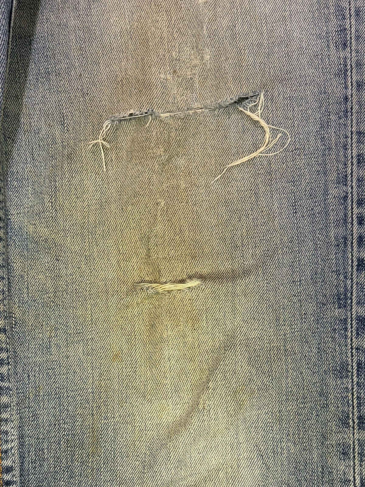 Levi's Vintage 90s Levis 502 Mud Wash Distressed Jeans Size US 28 / EU 44 - 3 Thumbnail