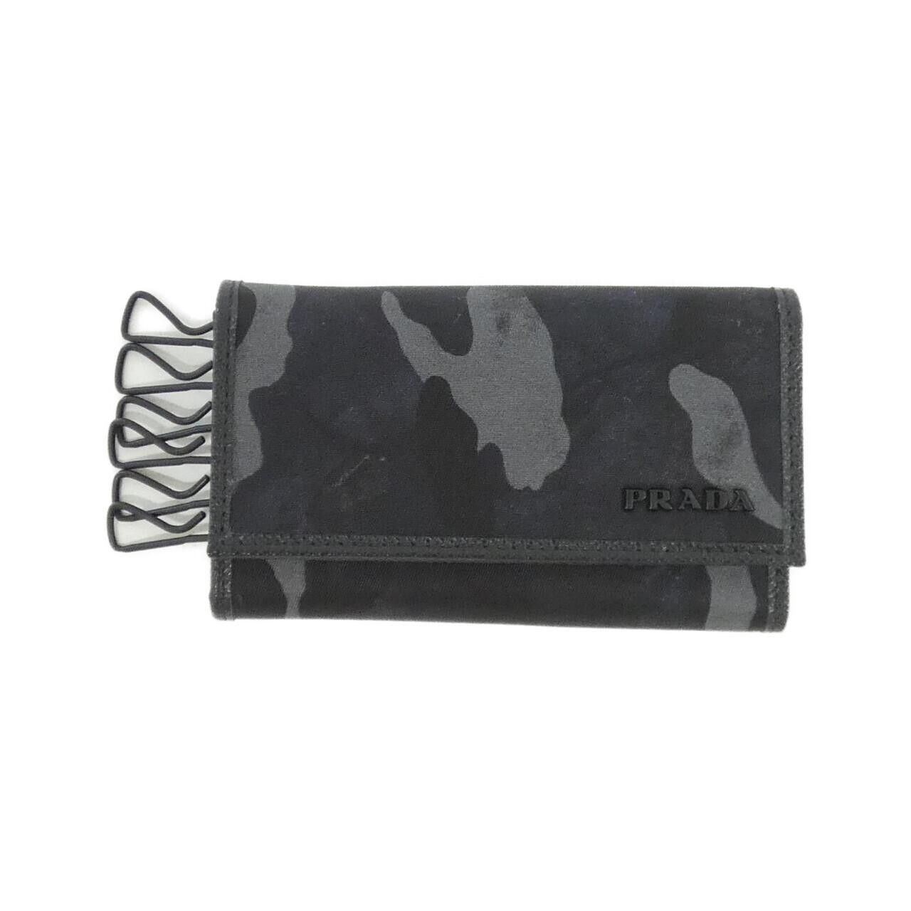 Prada Prada Prada TESSUTO ST.CAMO key case Textile Key case 2PG222 DUTY FREE for USA Size ONE SIZE - 1 Thumbnail
