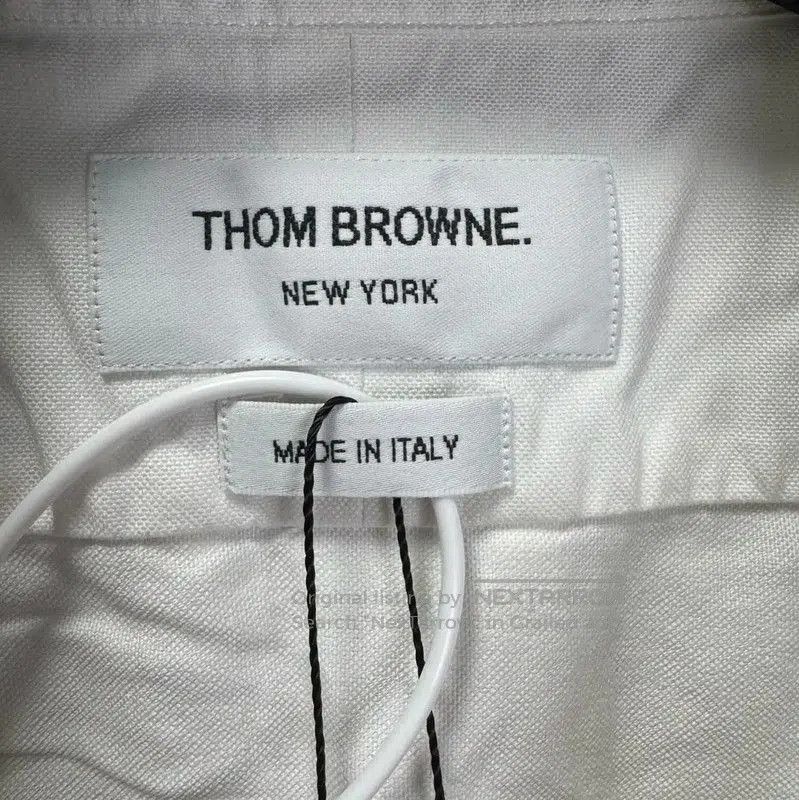 Thom Browne Thom Browne White Long Sleeve Shirt . Size US S / EU 44-46 / 1 - 4 Thumbnail