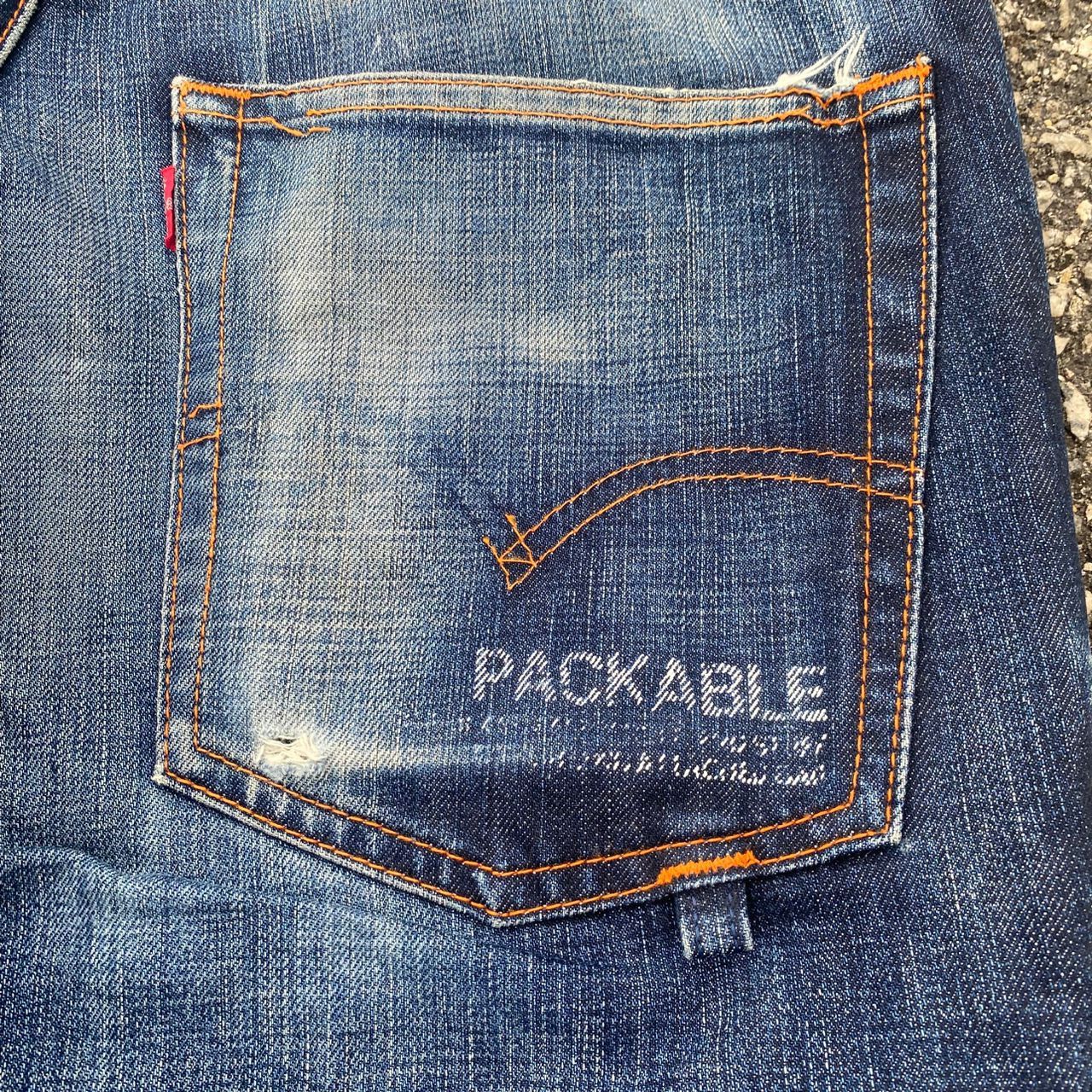 Levi's Vintage Levis 505 Packable Distressed Denim Size US 32 / EU 48 - 12 Thumbnail