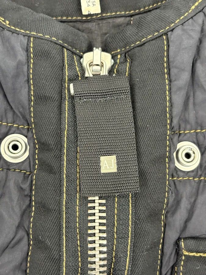 Armani 2000s Armani Navy AJ Tactical Vest Size US S / EU 44-46 / 1 - 8 Thumbnail