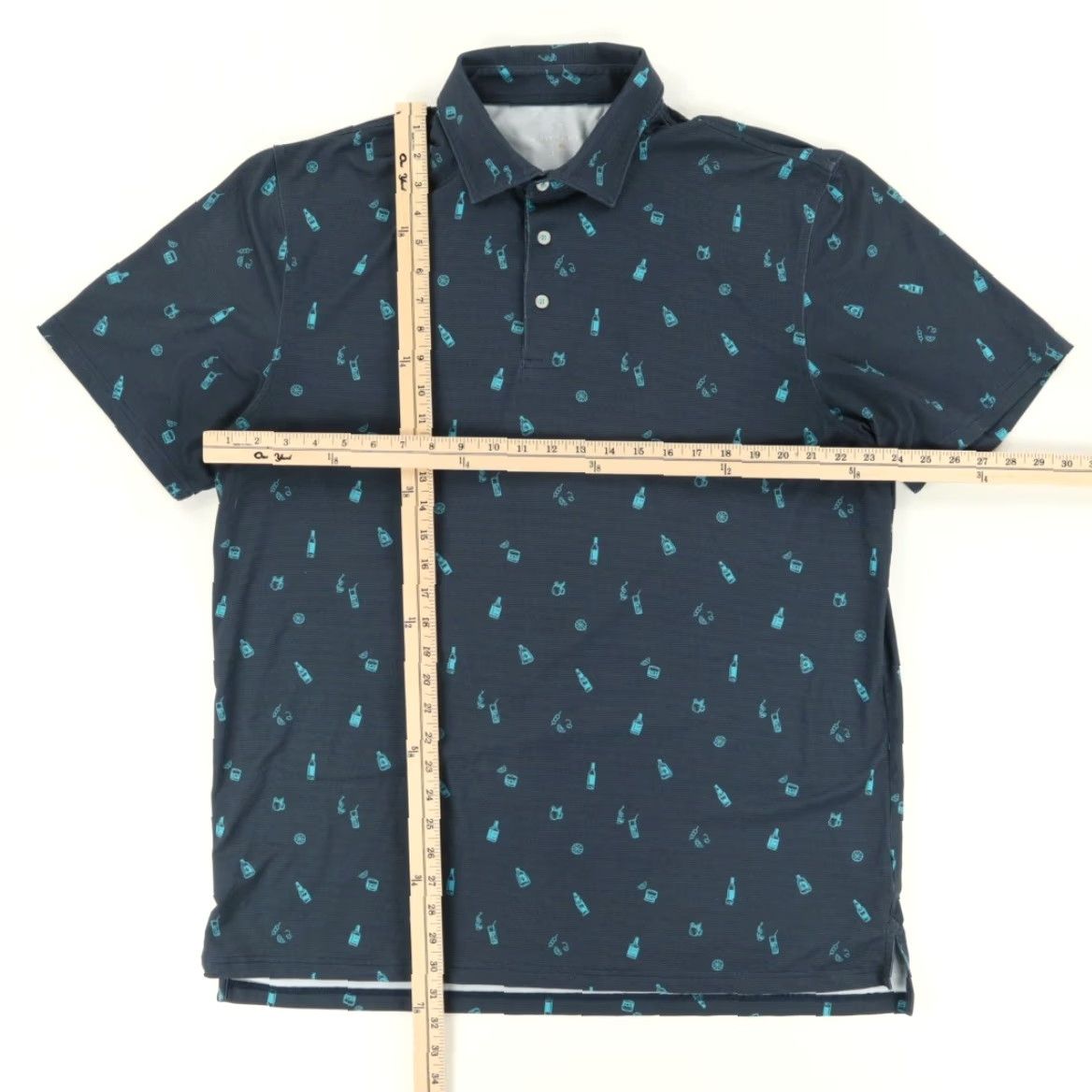 Southern Tide VINTAGE Southern Tide Bartender Performance Polo Shirt Navy Blue Men's XL Size US XL / EU 56 / 4 - 3 Thumbnail