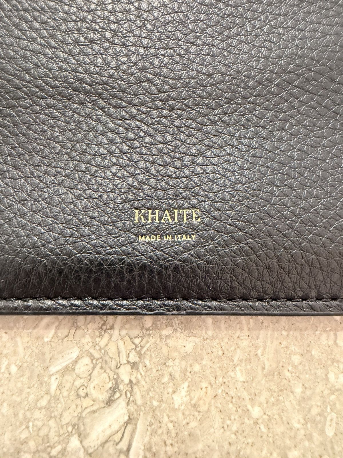 KHAITE Khaite Crossbody Black Leather Wallet Pouch Bag With Zipper Size ONE SIZE - 7 Thumbnail