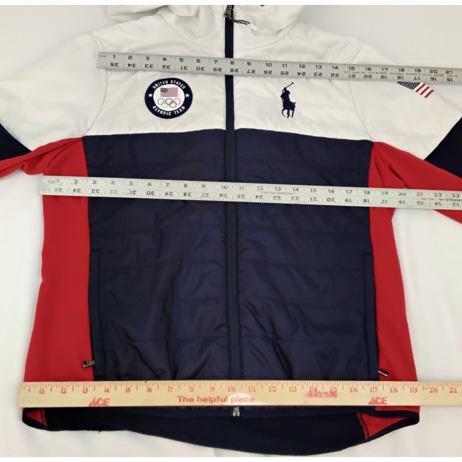 Polo Ralph Lauren US Olympic Team Polo Ralph Lauren Hybrid Jacket Men's M Size US M / EU 48-50 / 2 - 14 Thumbnail