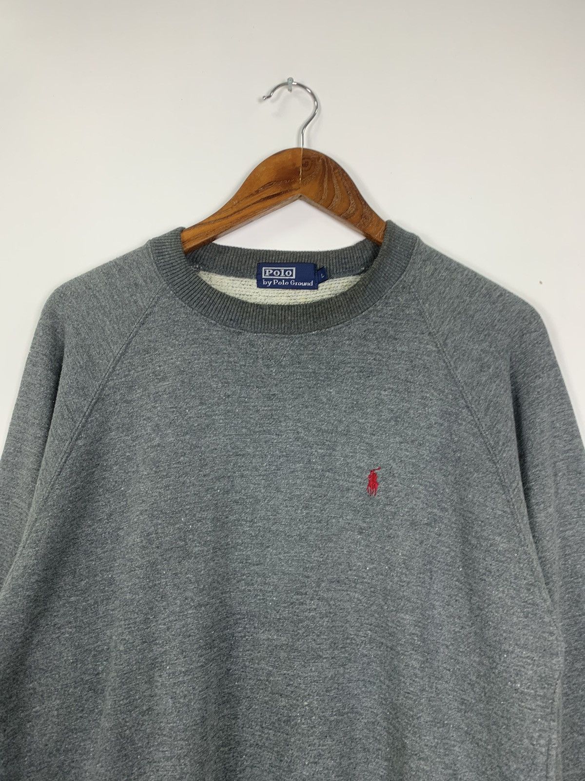 Vintage Vintage Polo Ground Sweatshirt Size US L / EU 52-54 / 3 - 3 Thumbnail
