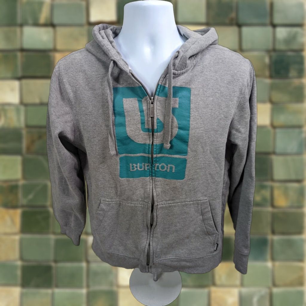 Burton Vtg Burton Full Zip Sweatshirt Gray Hoodie Jumper Sweater Size Small Mens Regular S Size US S / EU 44-46 / 1 - 1 Thumbnail