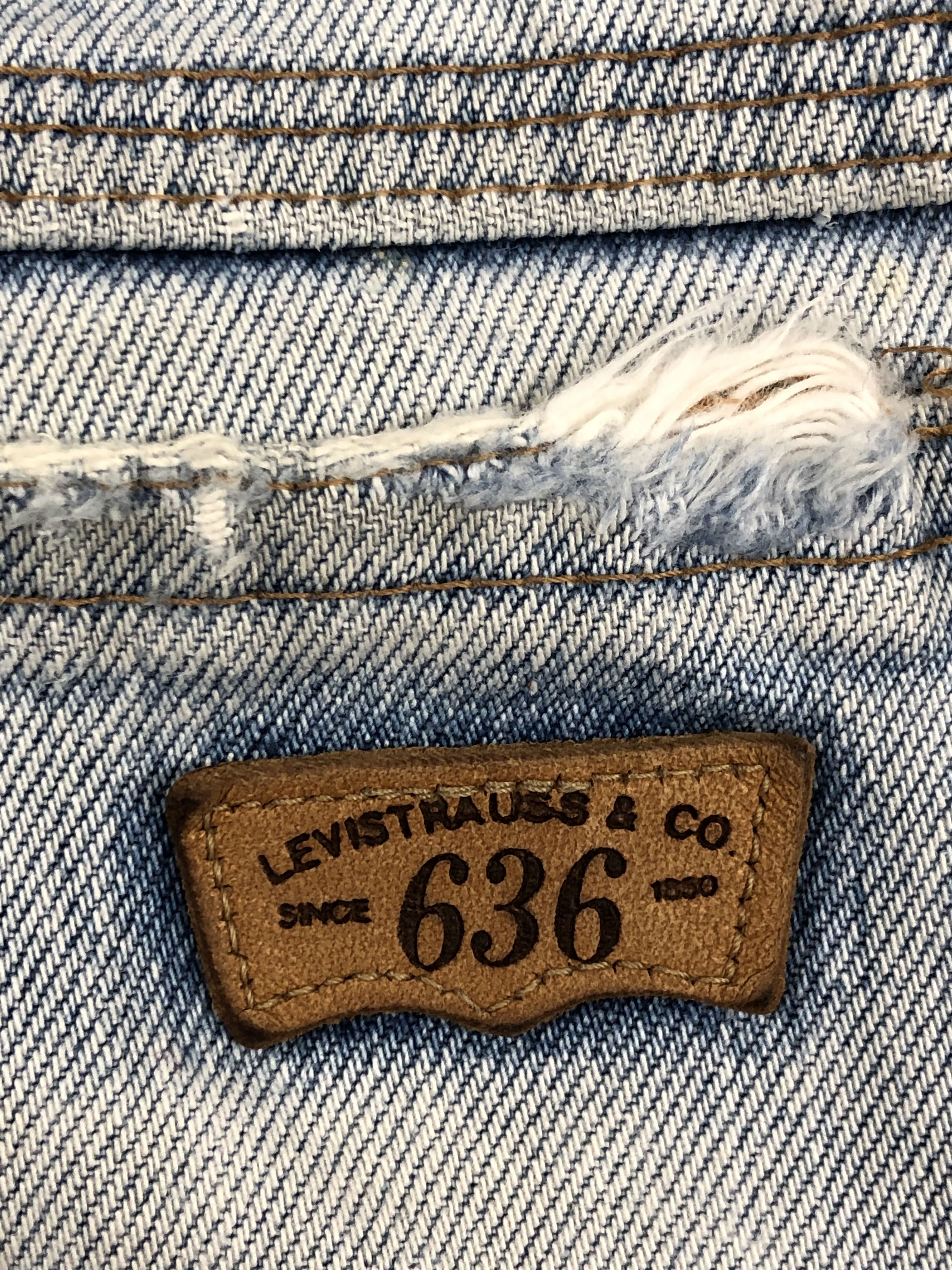 Levi's Vintage 90s Levis 636 Light Washed Jeans DPP0172 Size US 26 / EU 42 - 10 Thumbnail