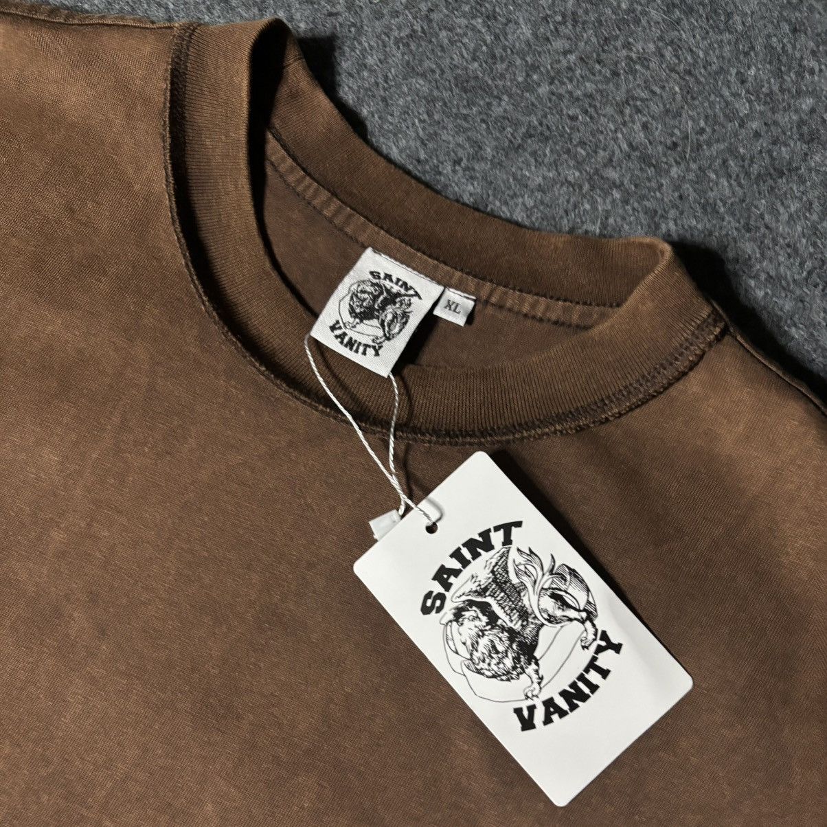Saint Vanity Saint vanity heavyweight oversized boxy fit tee Size US XL / EU 56 / 4 - 3 Thumbnail