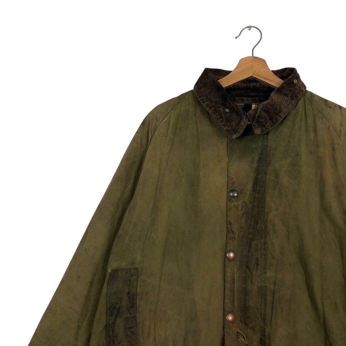 Barbour 🔥VINTAGE WAX JACKET SURVIVAL BARBOUR ENGLAND BLANKET Size US M / EU 48-50 / 2 - 10 Thumbnail