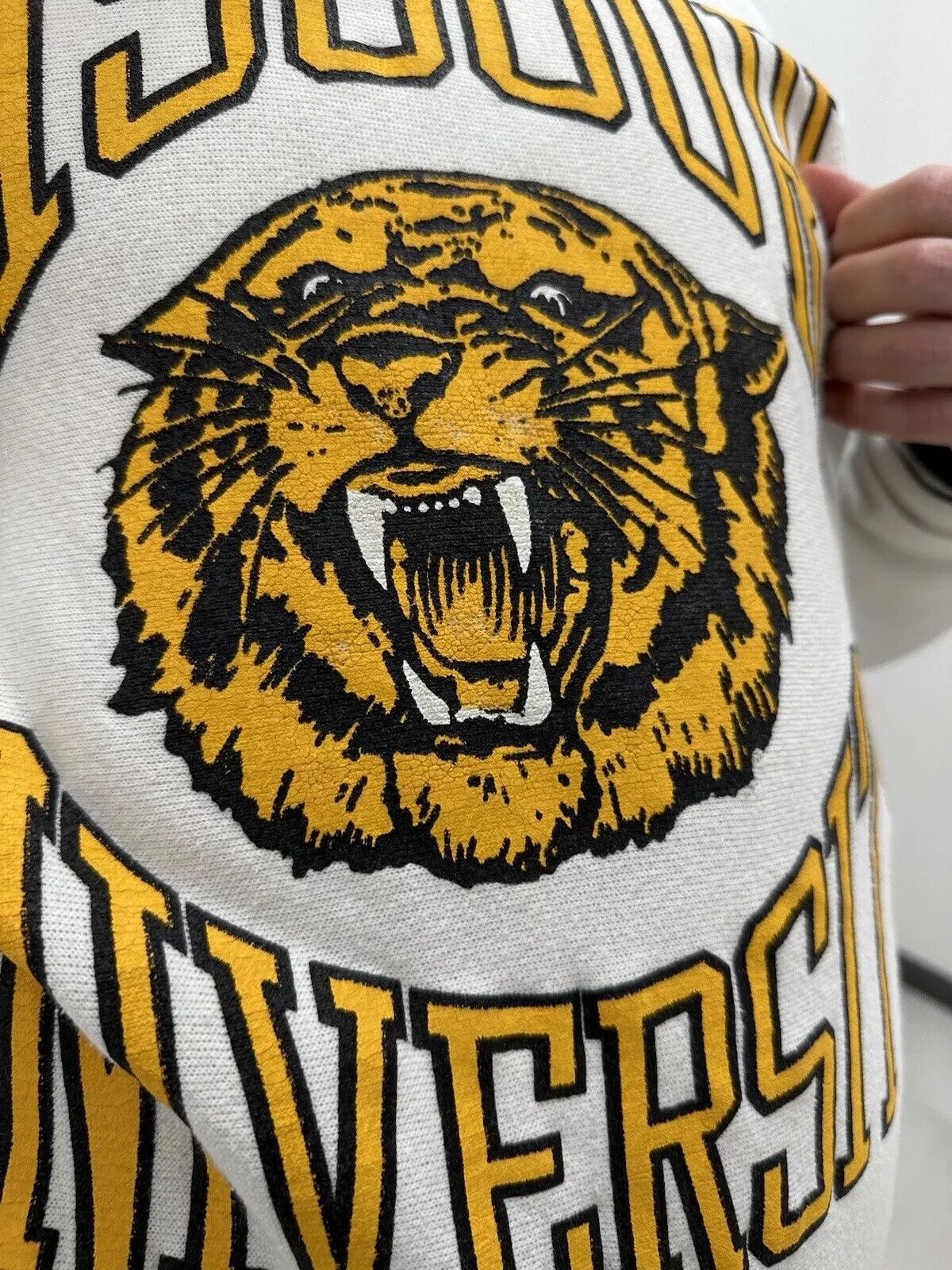 Vintage Vintage Artex Missouri University Tigers Sweatshirt College Size US M / EU 48-50 / 2 - 16 Thumbnail