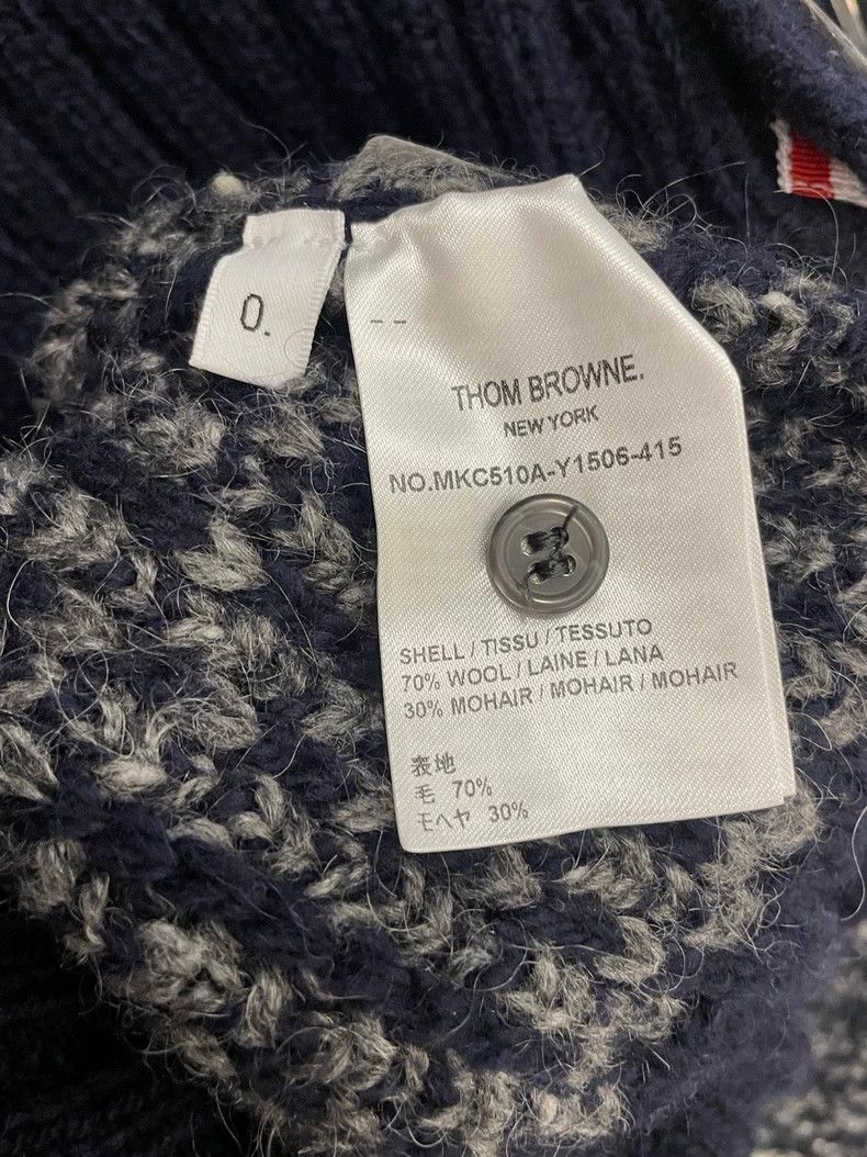 Thom Browne Thom Browne size0 Woolen horsehair sweater Size US XS / EU 42 / 0 - 6 Thumbnail