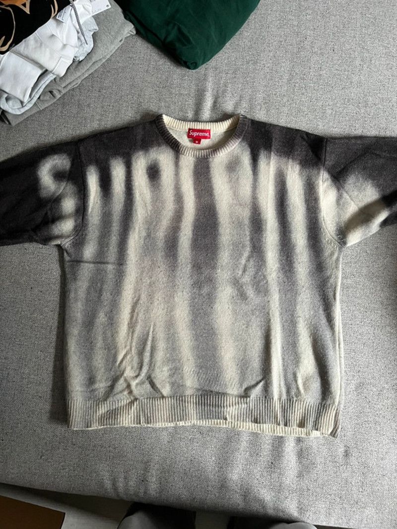 Supreme Supreme fuzzy logo black sweater Size US M / EU 48-50 / 2 - 1 Thumbnail
