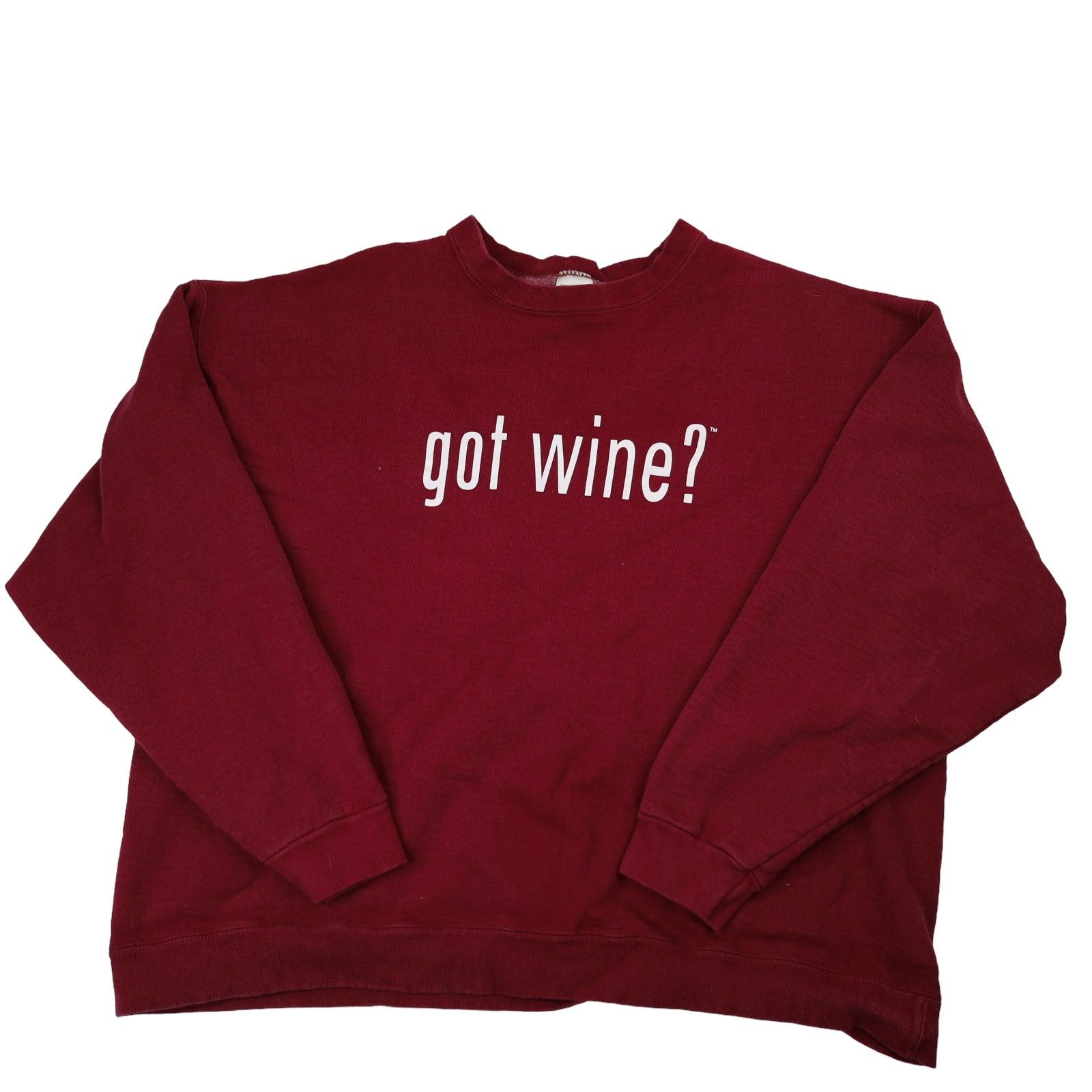 Vintage Vintage "Got Wine" Parody Graphic Sweatshirt Size US XXL / EU 58 / 5 - 1 Thumbnail