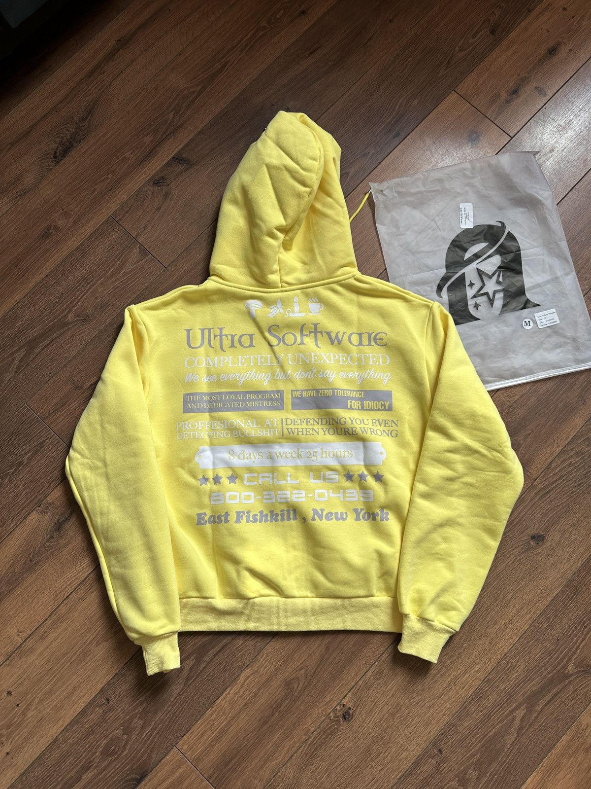 Other Ultra Software F&F Don Hoodie | Yellow | Unisex Size US M / EU 48-50 / 2 - 7 Thumbnail