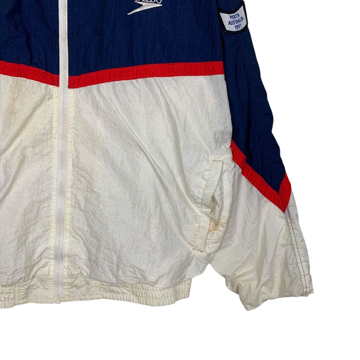 Speedo Vintage SPEEDO USA TRIATHLON Nylon Light Jacket #2783-C126 Size US M / EU 48-50 / 2 - 9 Thumbnail