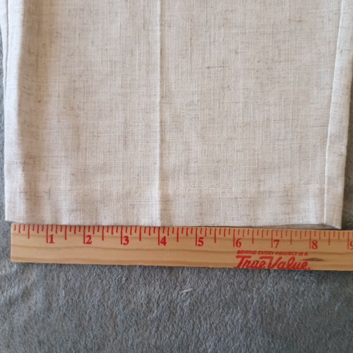 Vintage Sag Harbor Pant Dress Pants Womens Plus 22W Beige Pleated Pockets Belted 29in Inseam Straight New Size 40" / US 18 - 6 Thumbnail