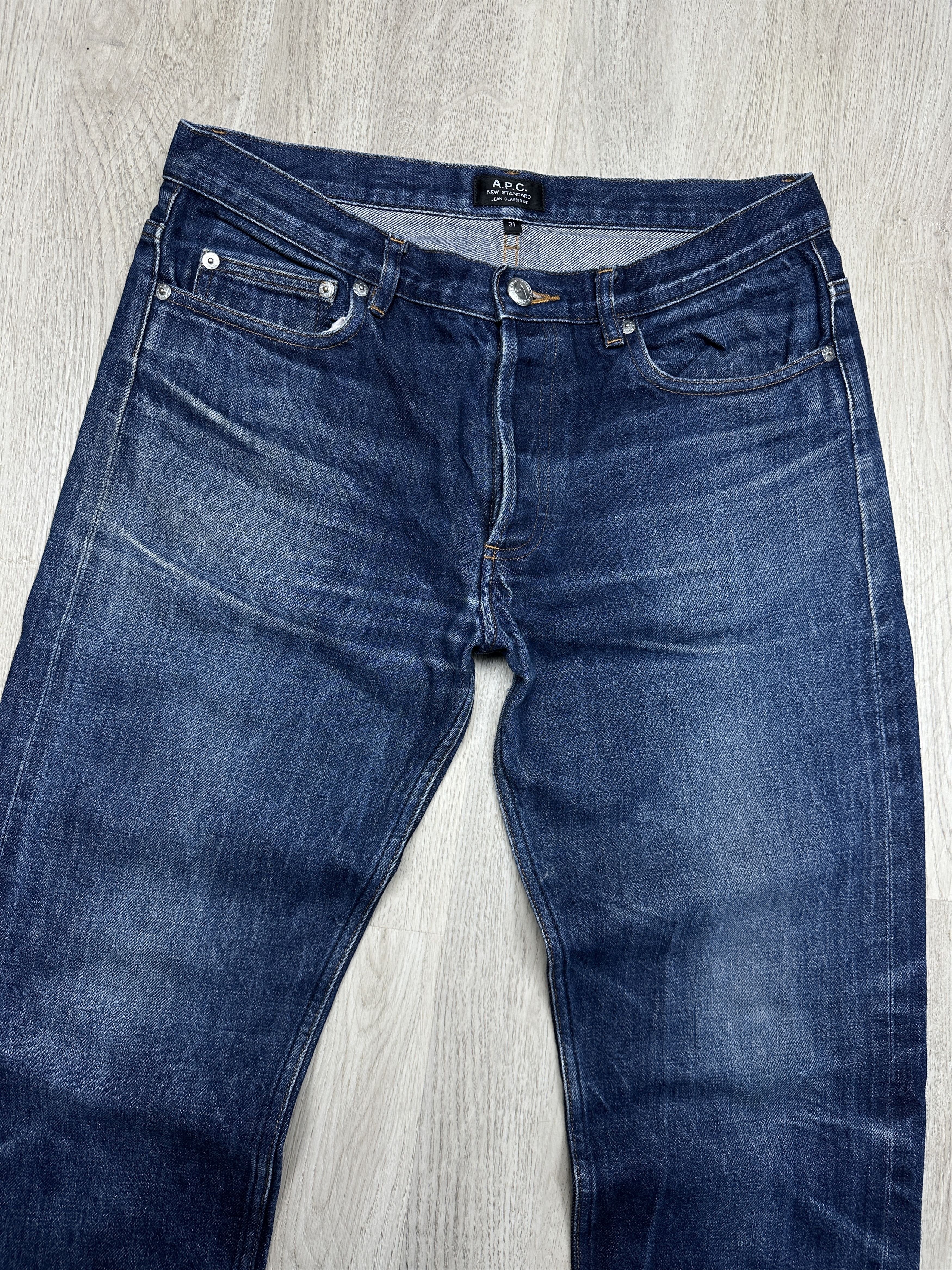 A.P.C. A.P.C. Rue Madame Paris Salvage Denim Pants Jeans Size US 31 - 2 Thumbnail