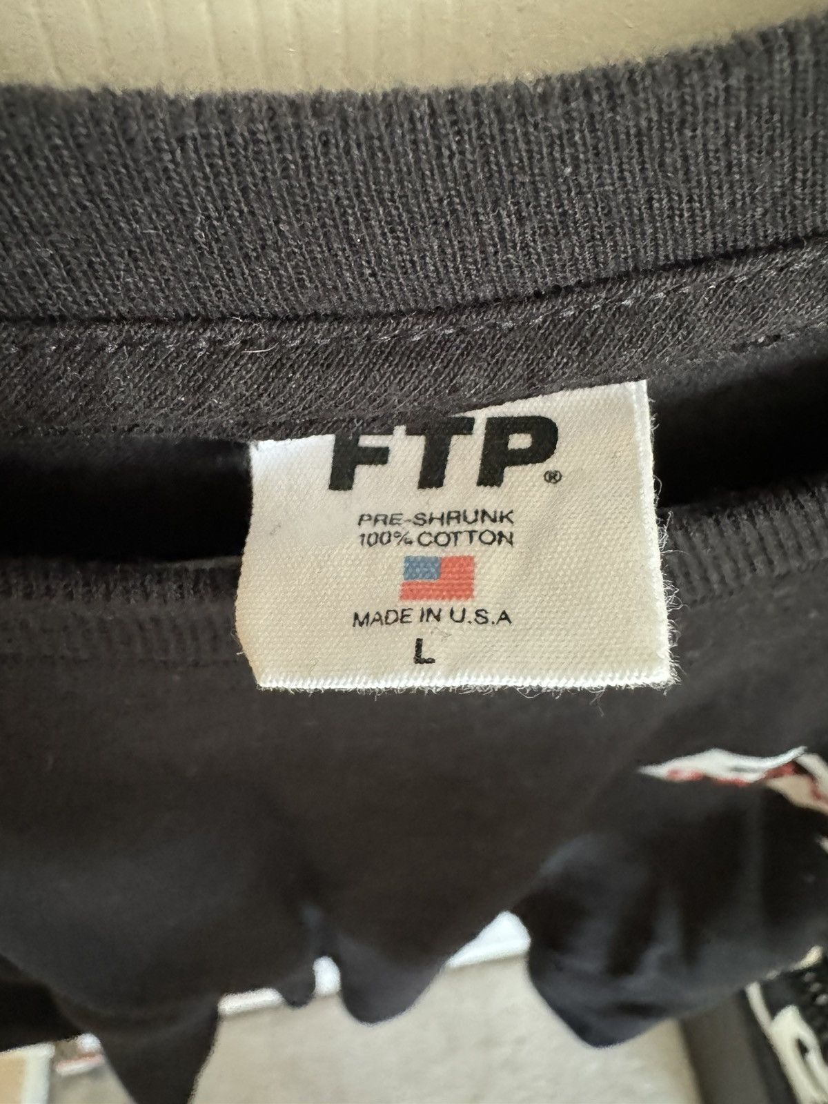 Babylon × Fuck The Population FTP x Babylon Logo Tee (Black) Size US L / EU 52-54 / 3 - 3 Thumbnail
