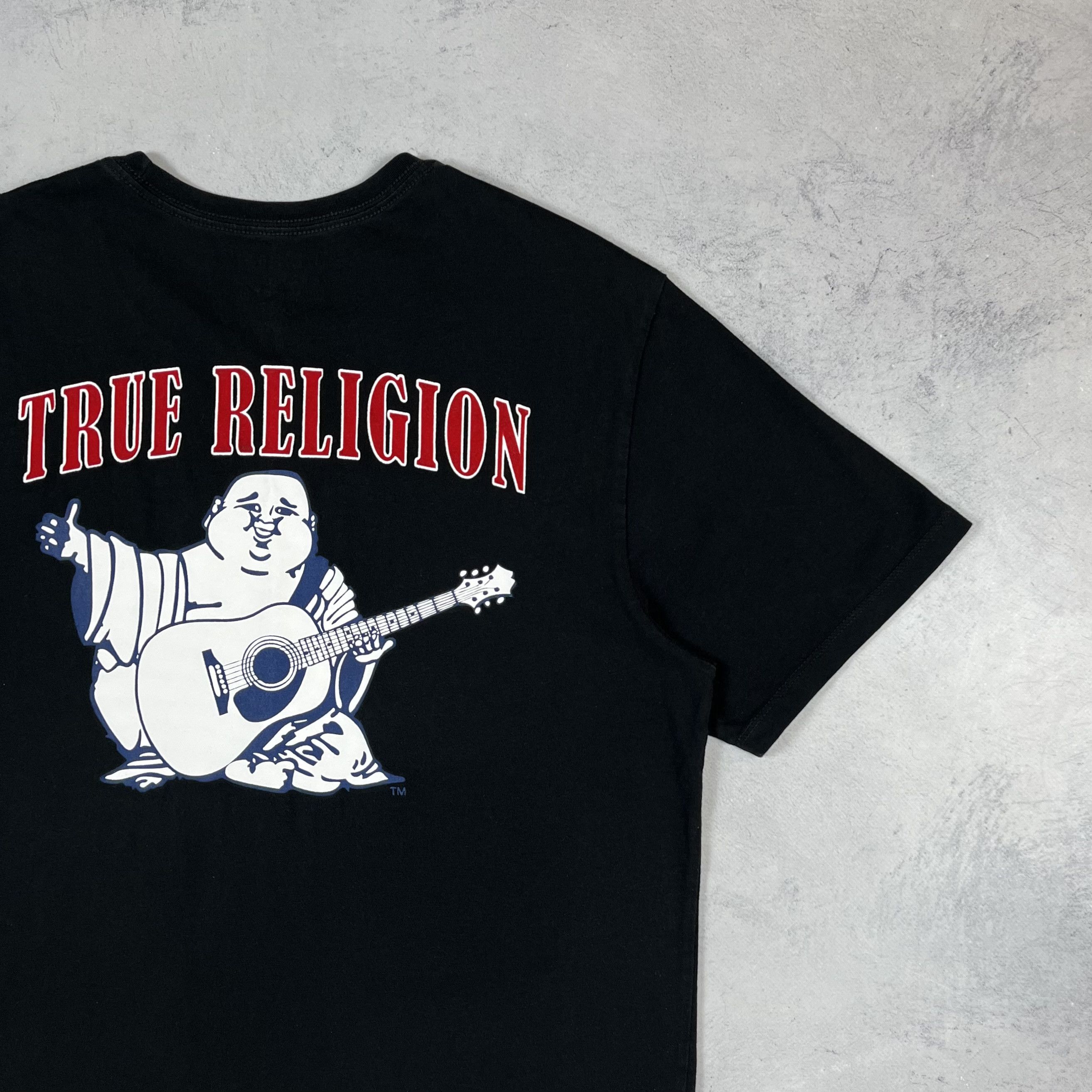 True Religion True Religion Buddha Y2K Big Logo Japanese T Shirt Size US L / EU 52-54 / 3 - 3 Thumbnail